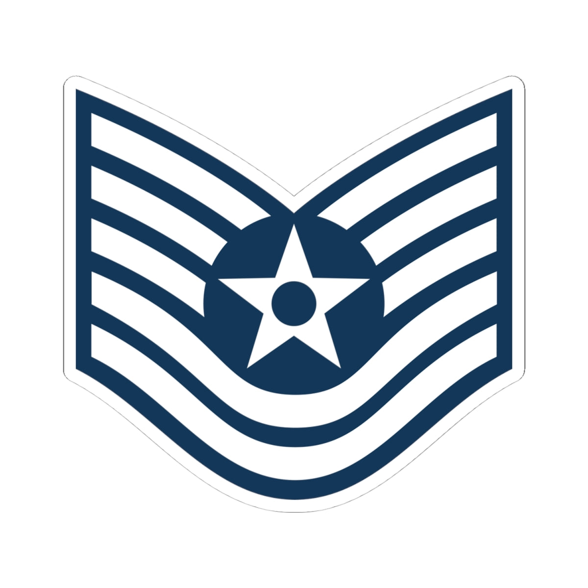 Kiss-Cut Stickers - USAF - Technical Sergeant (E6) - 2020