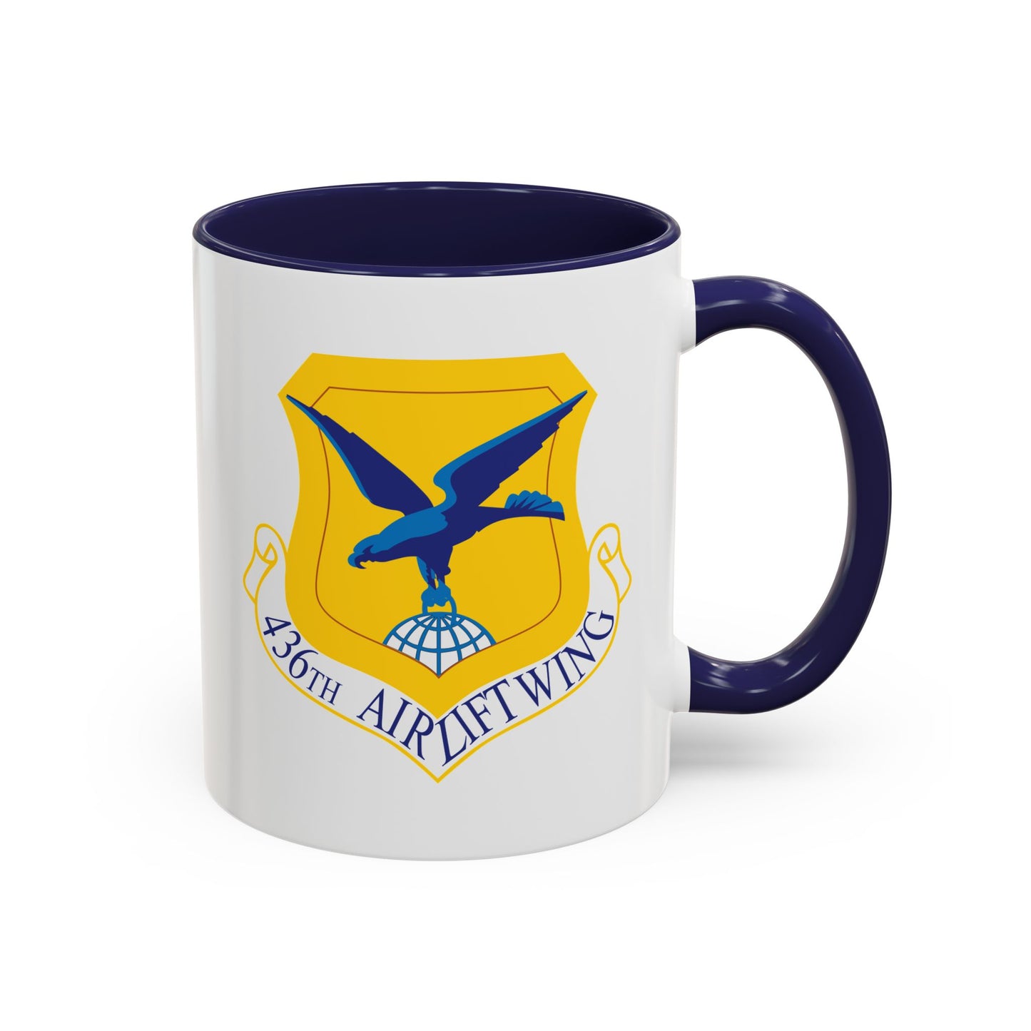 Accent Coffee Mug (11oz & 15oz) - USAF - 436th Airlift Wing wo Txt X 300