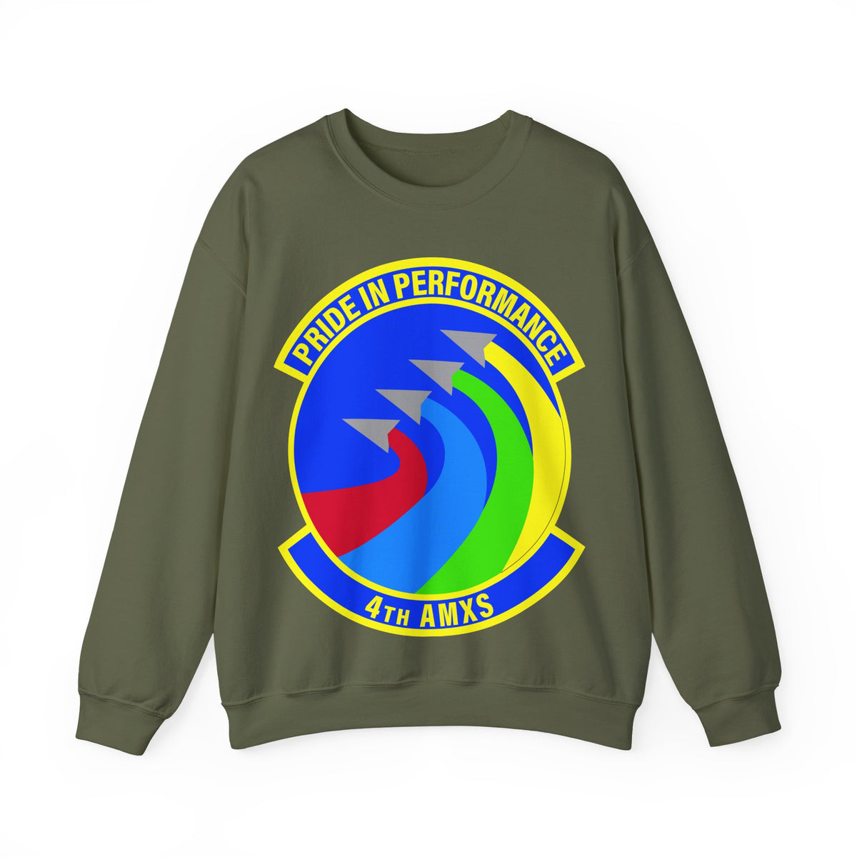 Crewneck Sweatshirt - USAF - 4th Aircraft Maintenance Sq wo txt