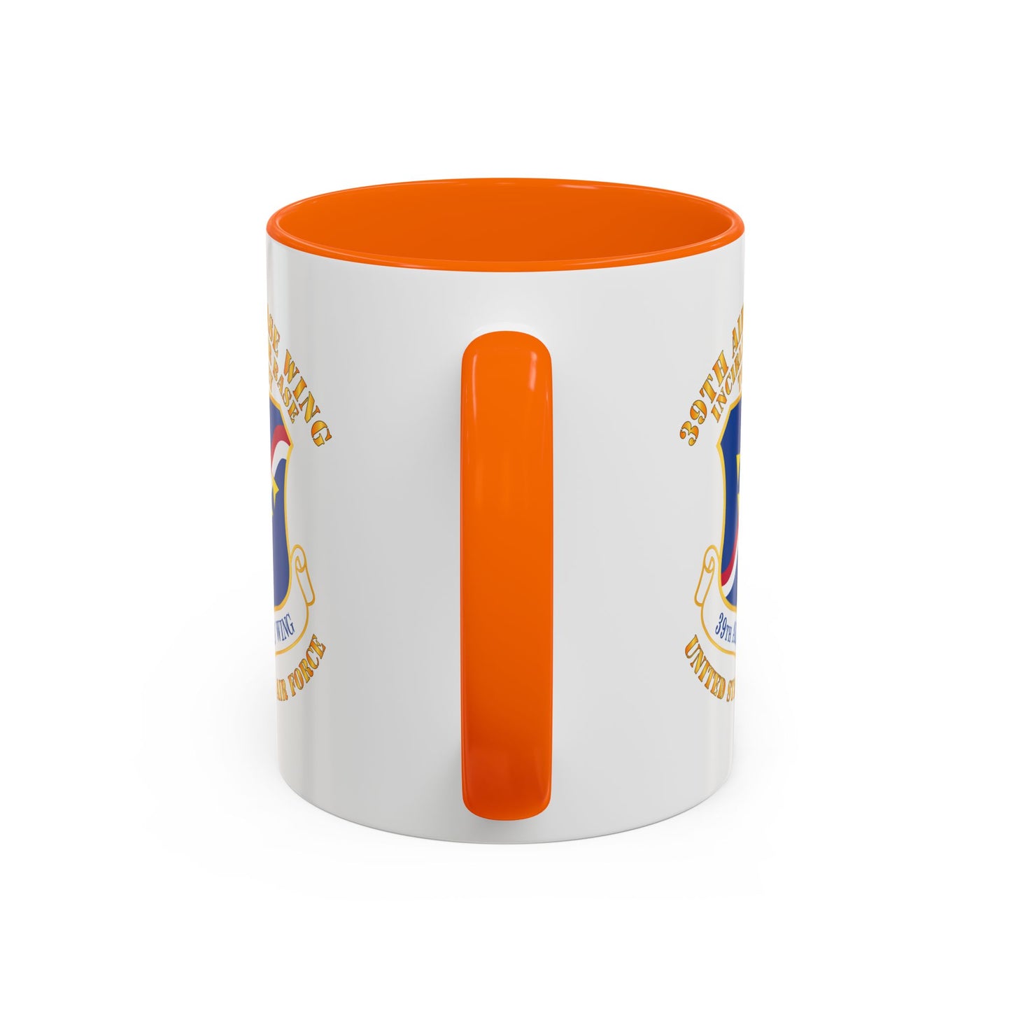 Accent Coffee Mug (11oz & 15oz) - USAF - 39th Airbase Wing - 3rd AF - Incirlik Air Base - Turkey