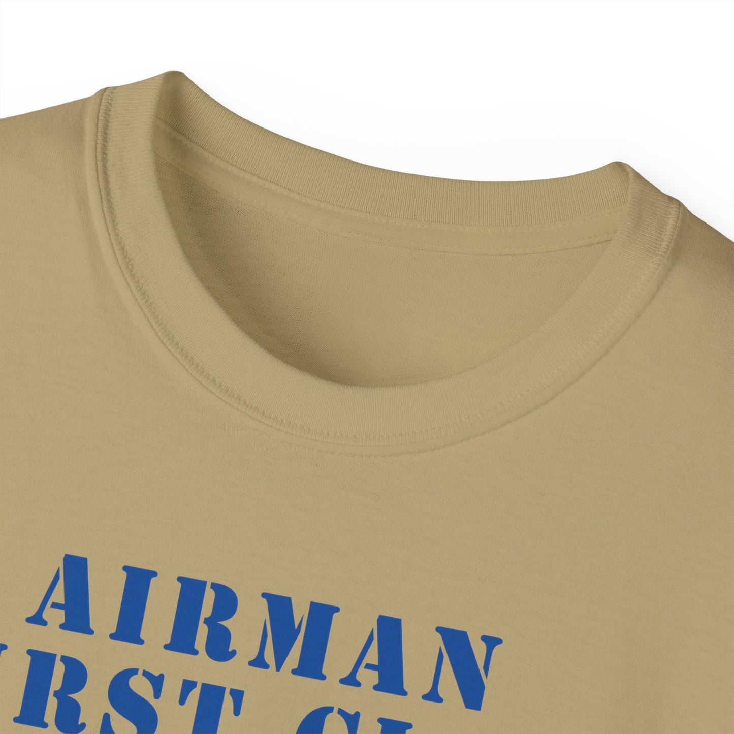 Unisex Ultra Cotton Tee - USAF - Airman - First Class (E3) - 2020 - US Air Force w Text X 300