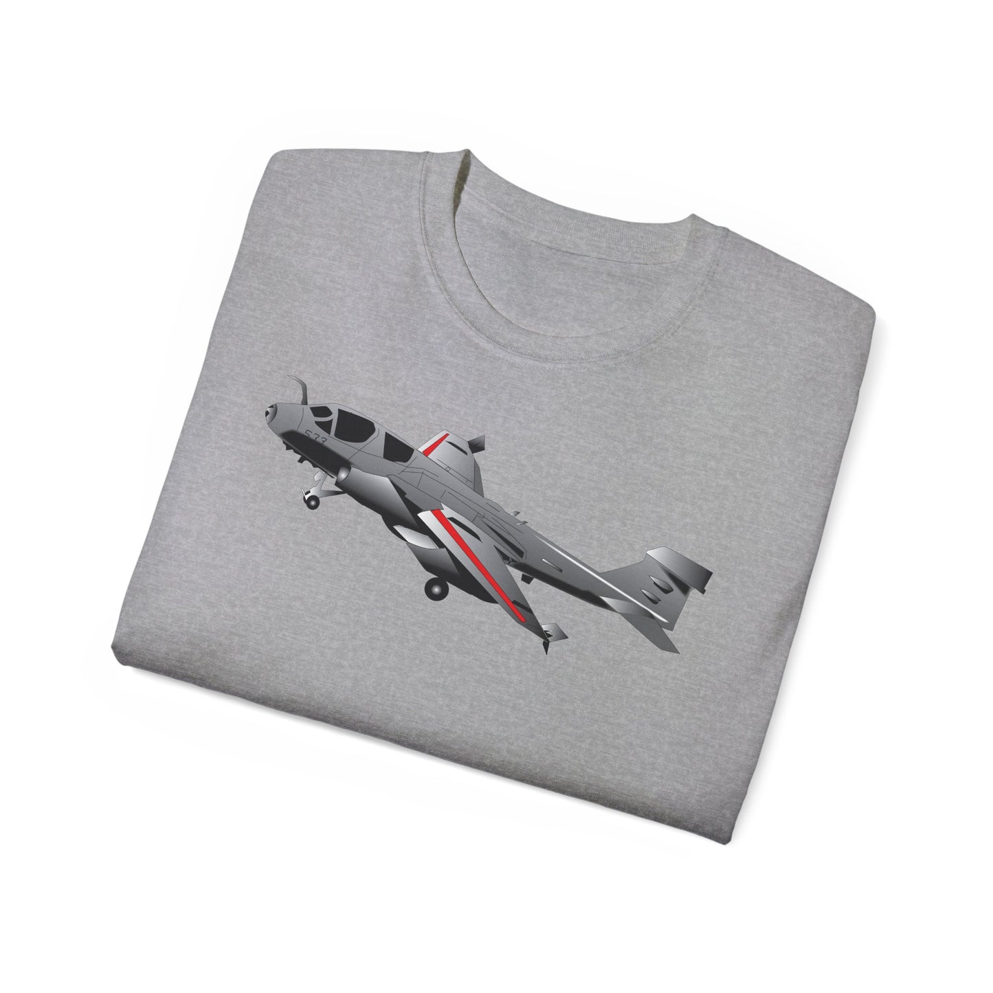 Unisex Ultra Cotton Tee - Aircraft - Navy - A-6A Intruder X 300
