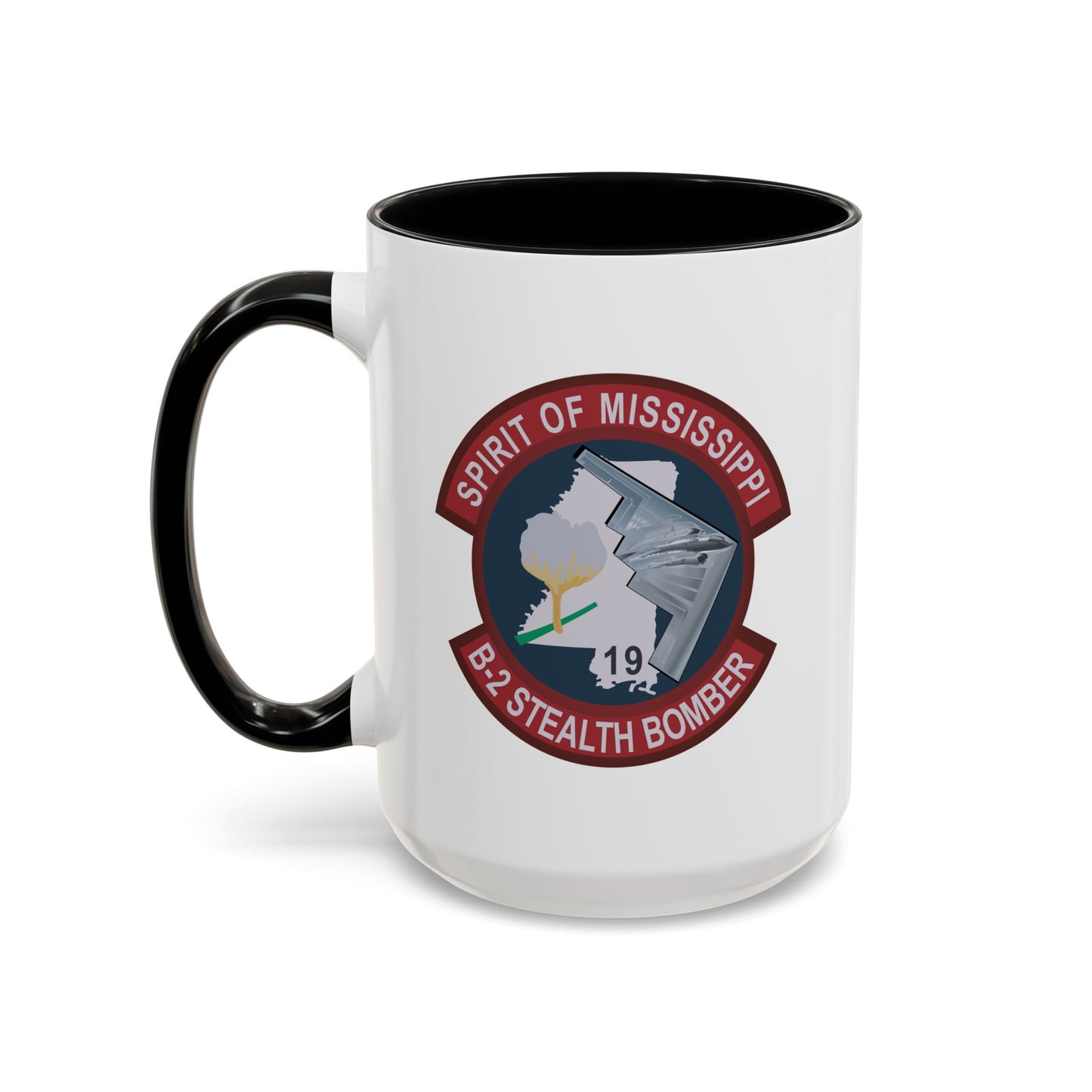Accent Coffee Mug (11oz & 15oz) - USAF - B2 - Spirit of Mississippi - Stealth Bomber wo txt X 300