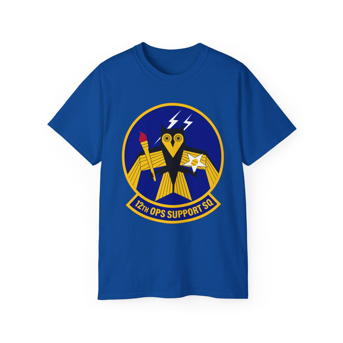 Unisex Ultra Cotton Tee - USAF - 12th Operations Support Squadron wo txt