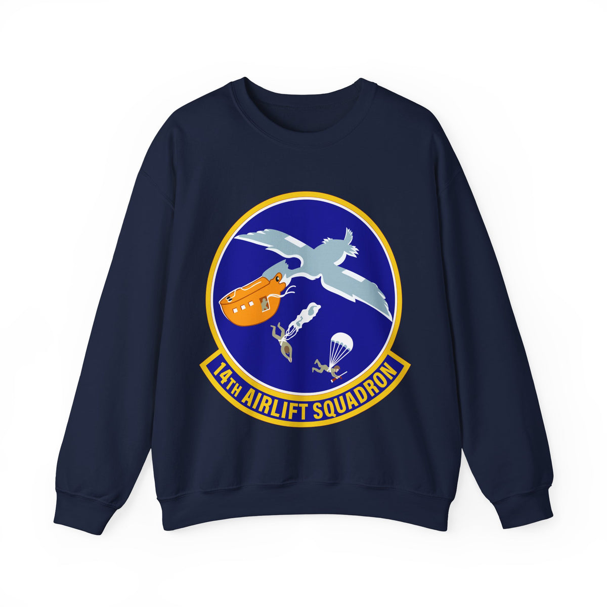 Crewneck Sweatshirt - USAF - 14th Airlift Squadron wo txt