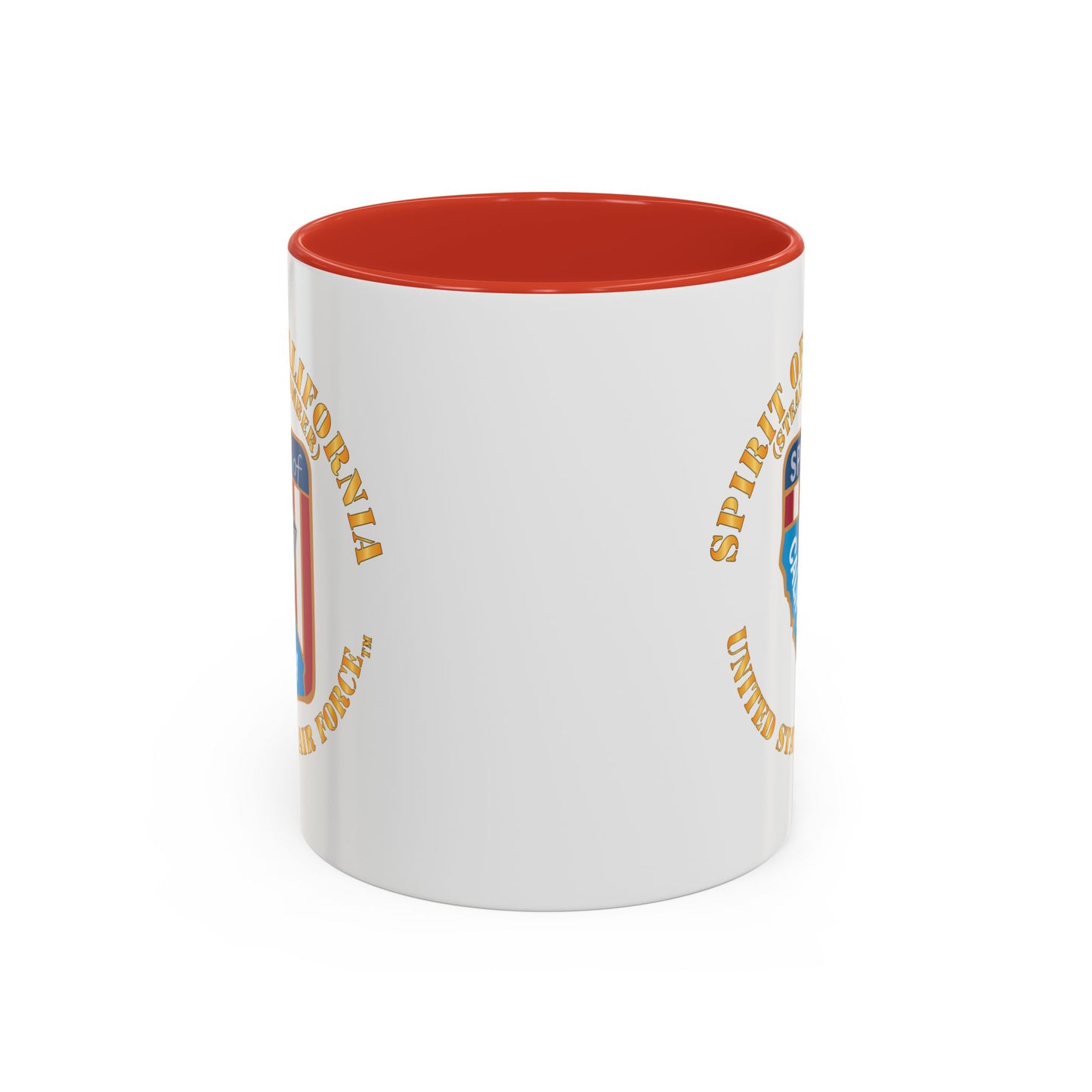 Accent Coffee Mug (11oz & 15oz) - USAF - B2 - Spirit of California - Stealth Bomber X 300
