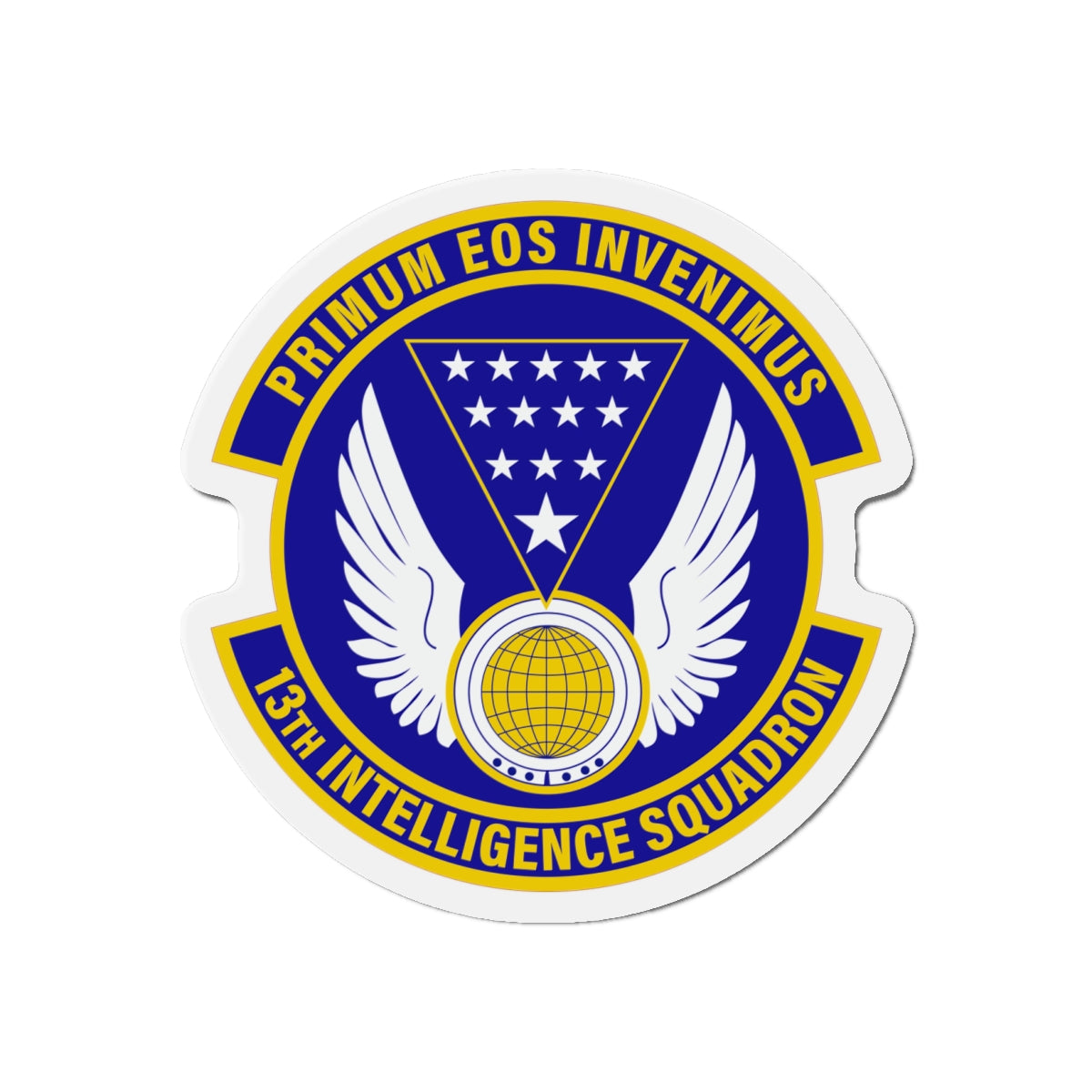 Die-Cut Magnet - USAF - 13th Intelligence Squadron wo txt