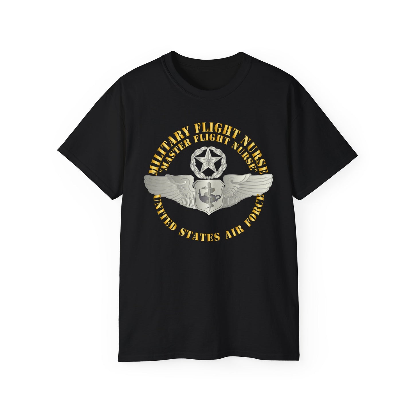Unisex Ultra Cotton Tee - USAF - Military Flight Nurse - Flight Nurse - Master