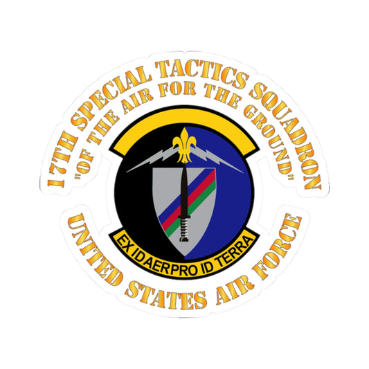 Kiss-Cut Stickers - USAF - 17th Special Tactics Squadron