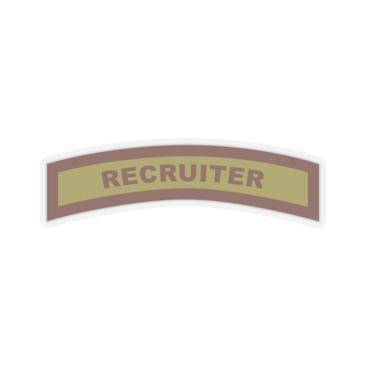 Kiss-Cut Stickers - USAF - Recruiter Tab