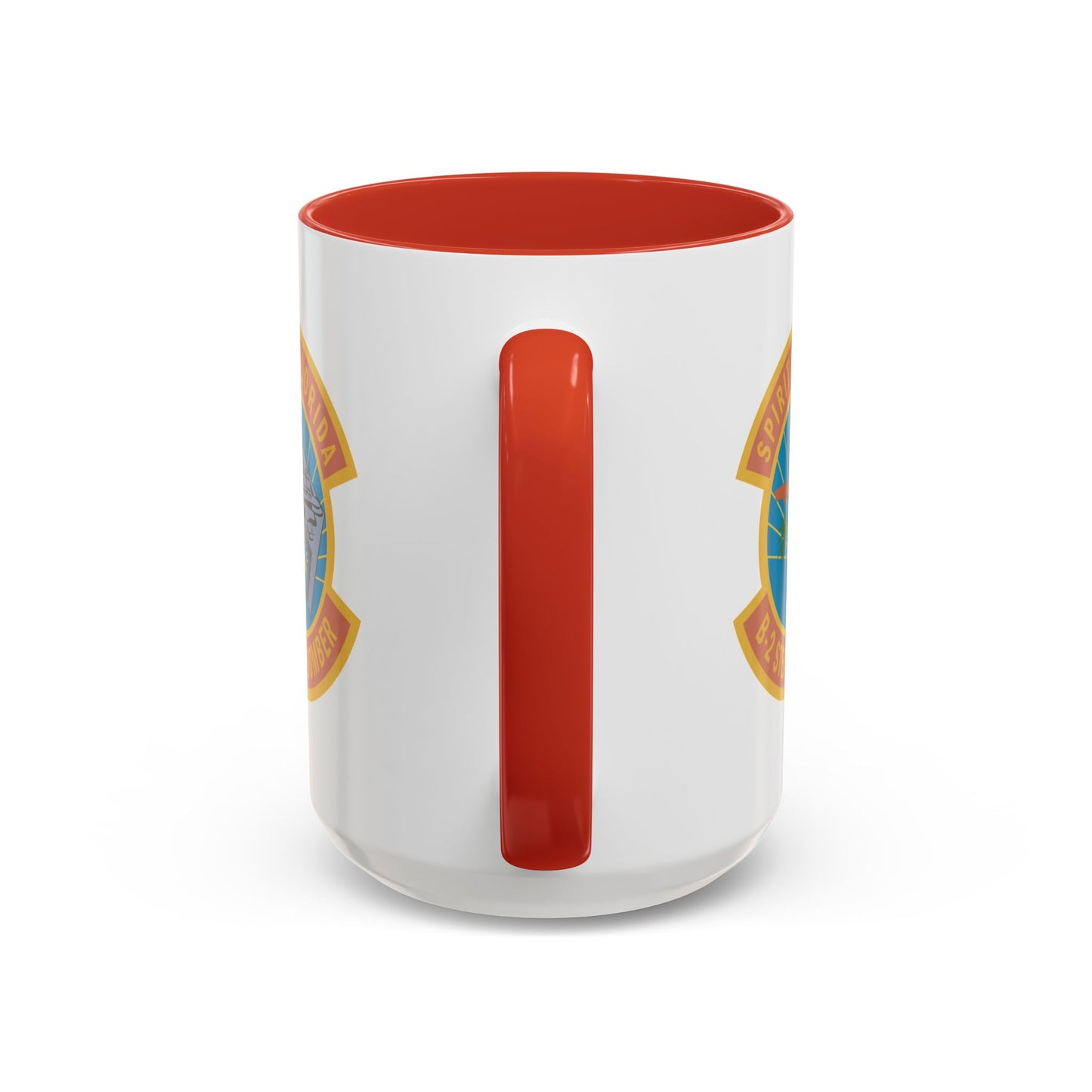 Accent Coffee Mug (11oz & 15oz) - USAF - B2 - Spirit of Florida - Stealth Bomber wo txt X 300