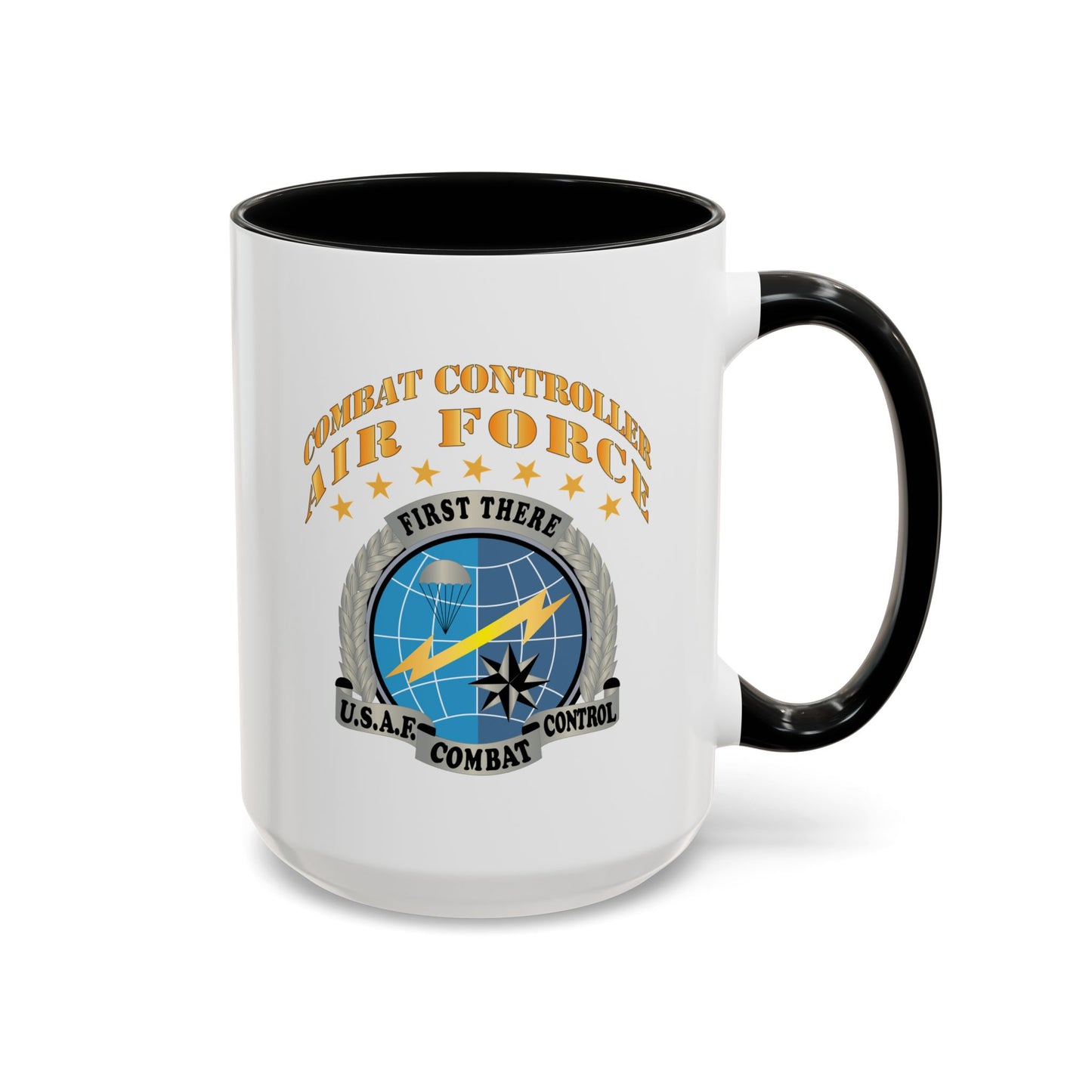 Accent Coffee Mug (11oz & 15oz) - USAF - Combat Controller X 300
