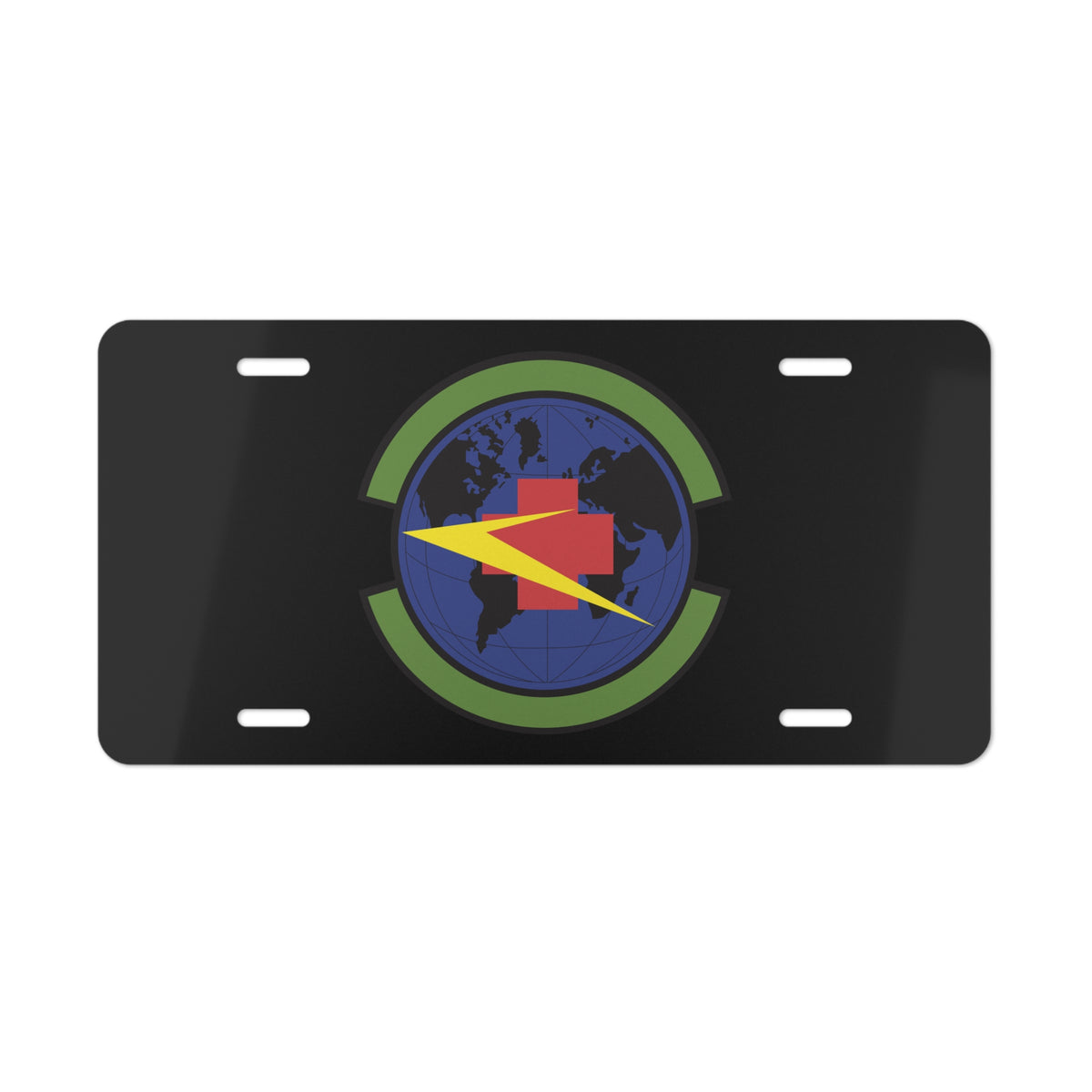 License Plate - USAF - 9th Medical Support Squadron wo txt X 300