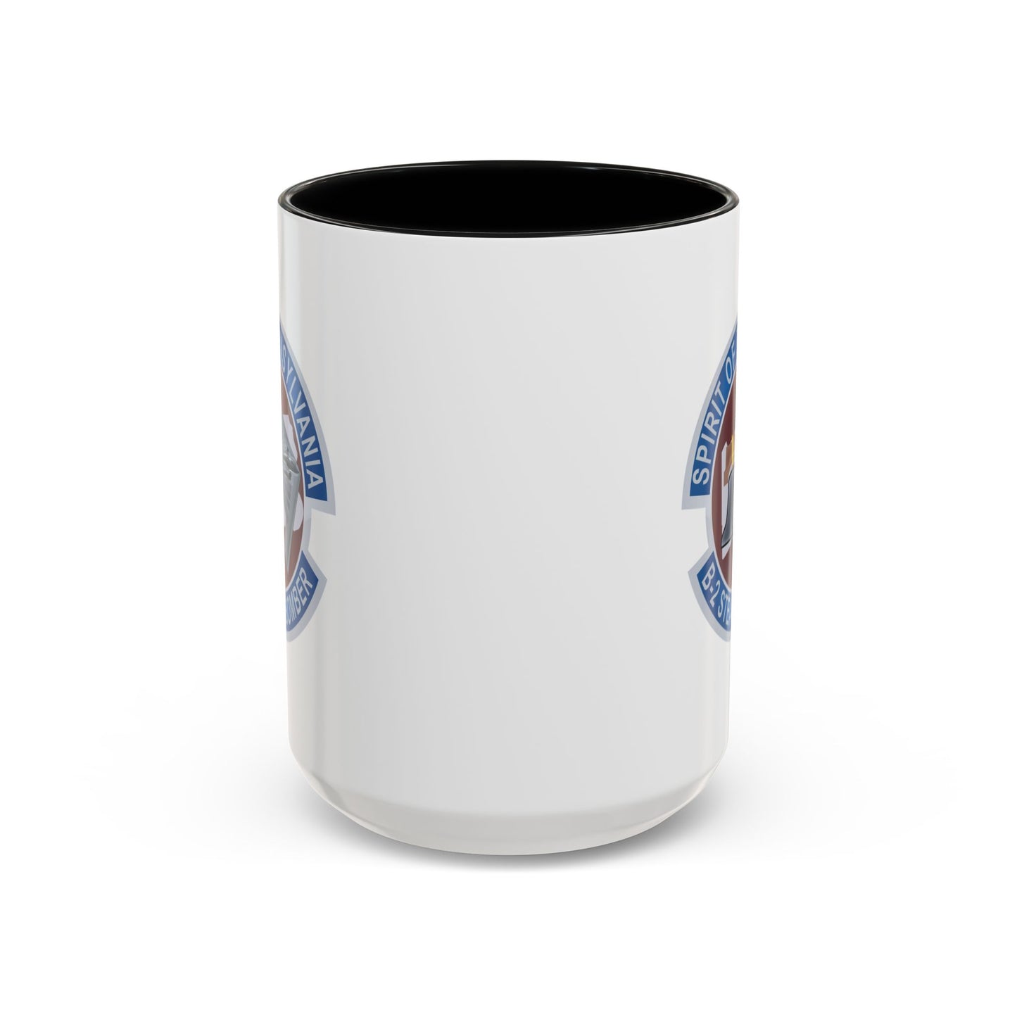 Accent Coffee Mug (11oz & 15oz) - USAF - B2 - Spirit of Pennsylvania Stealth Bomber wo Txt X 300