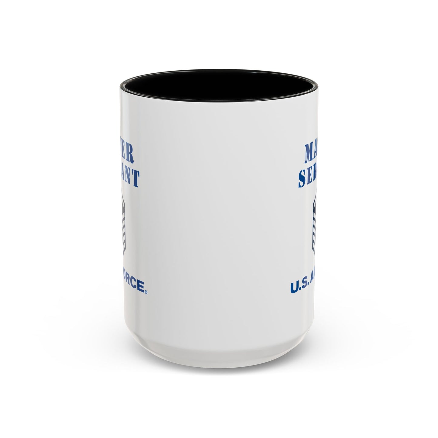 Accent Coffee Mug (11oz & 15oz) - USAF - Master Sergeant (E7a) - 2020 - US Air Force w Text X 300