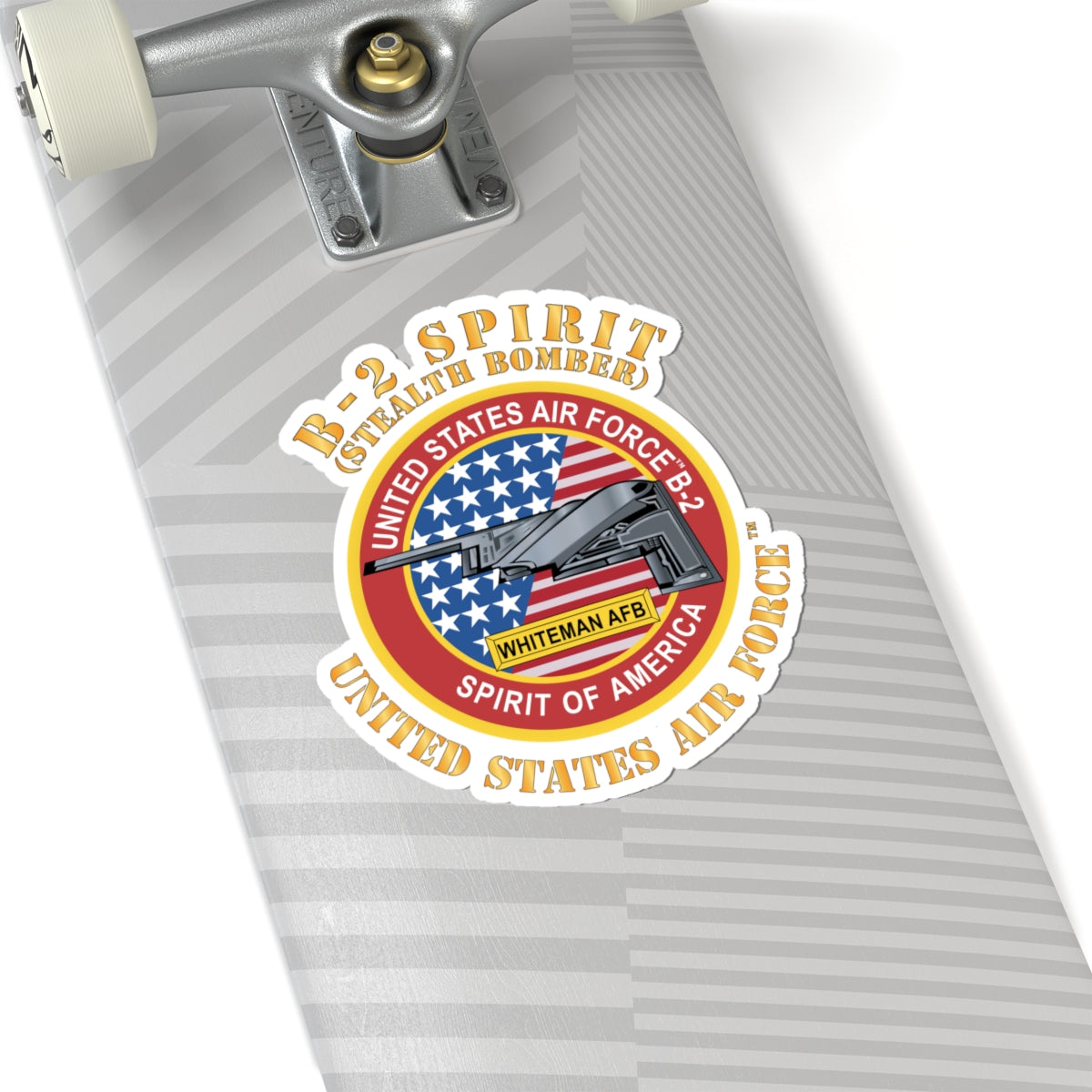 Kiss-Cut Stickers - USAF - B2 - Spirit - Stealth Bomber X 300