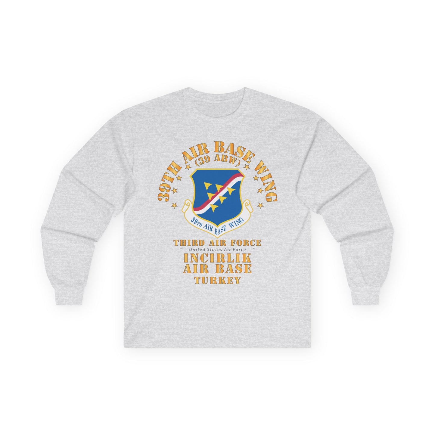 Unisex Ultra Cotton Long Sleeve Tee - USAF - 39th Air Base Wing - Incirlik AB X 300