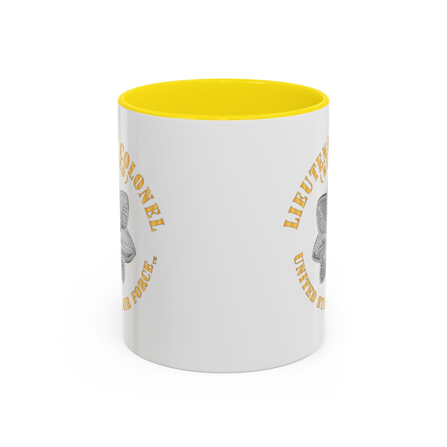 Accent Coffee Mug (11oz & 15oz) - USAF - Lieutenant Colonel - LTC - Retired - TM X 300