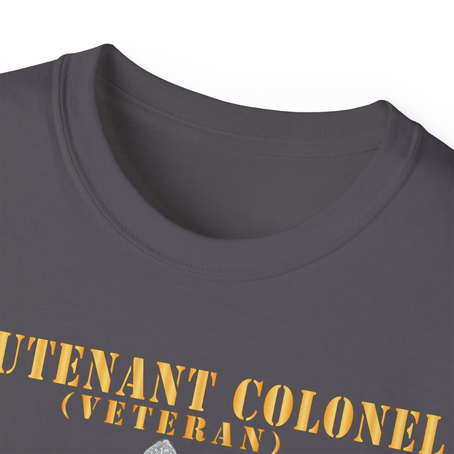 Unisex Ultra Cotton Tee - USAF - Lieutenant Colonel - LTC - Veteran - Flat - TM X 300