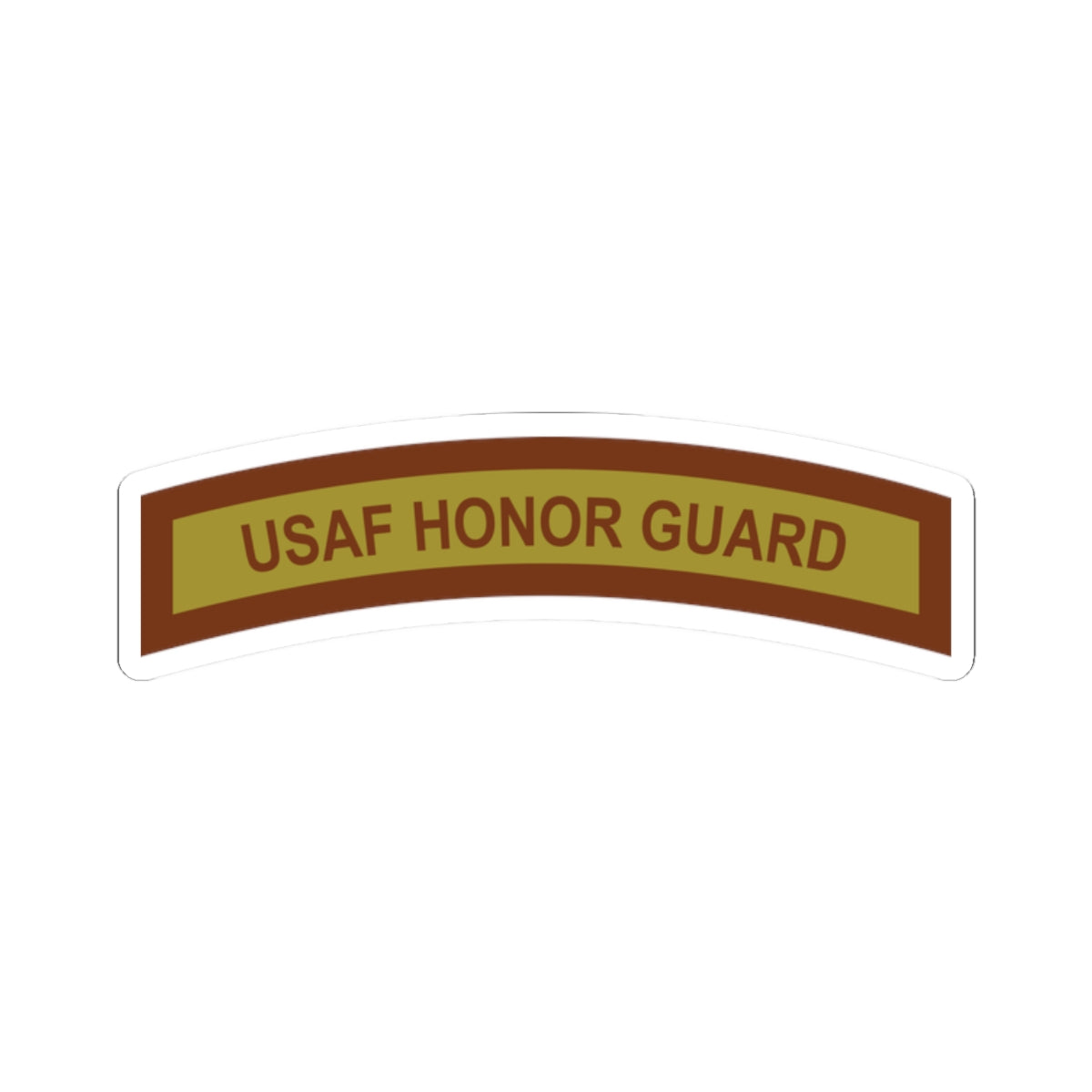 Kiss-Cut Stickers - USAF - Honor Guard Tab