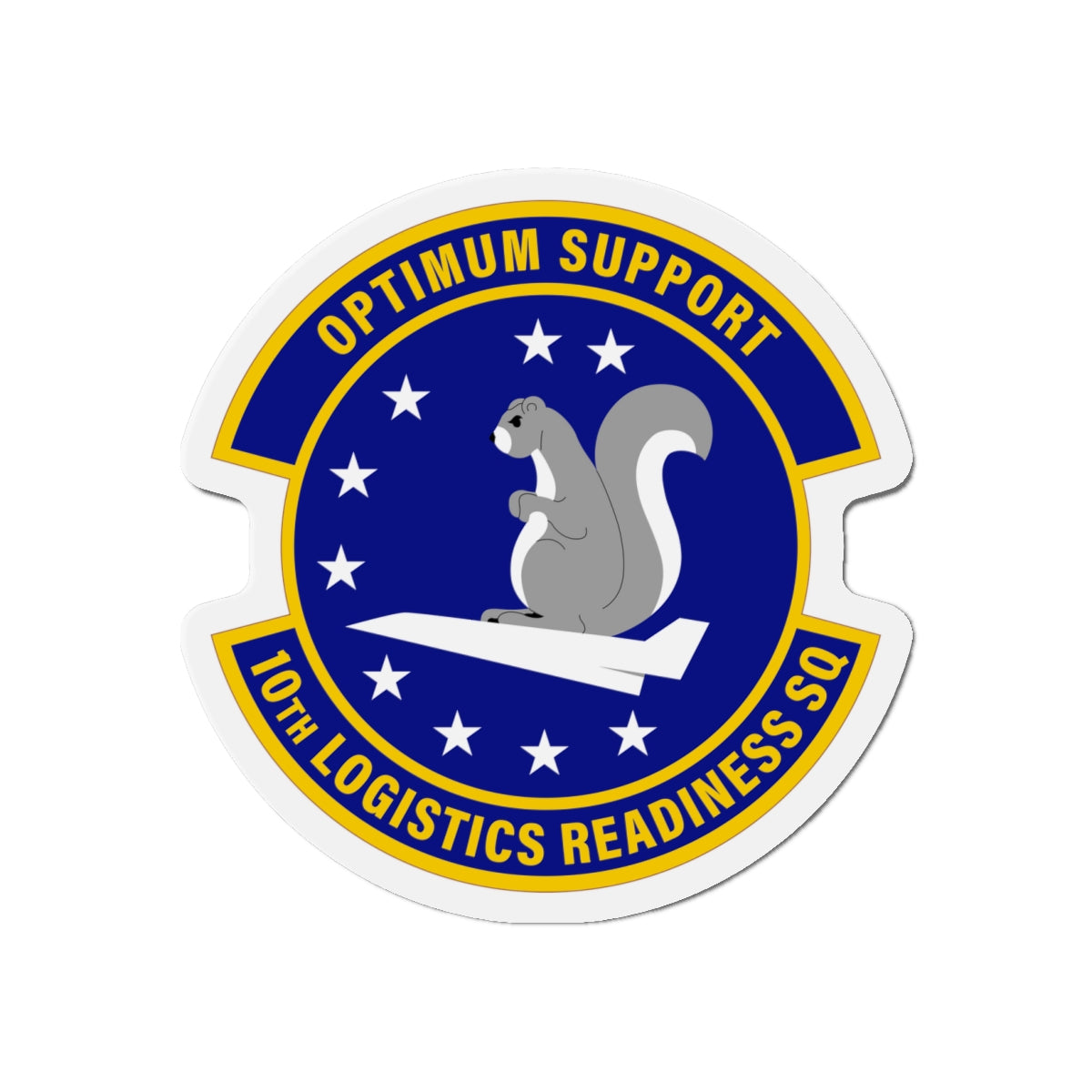 Die-Cut Magnet - USAF - 10th Logistics Readiness Squadron wo txt