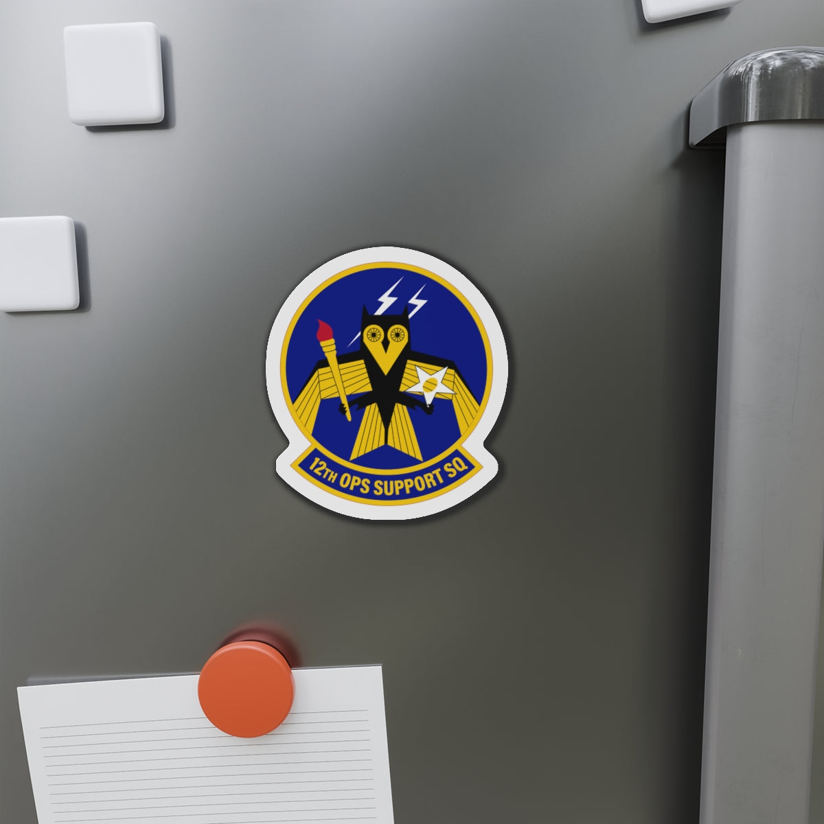Die-Cut Magnet - USAF - 12th Operations Support Squadron wo txt