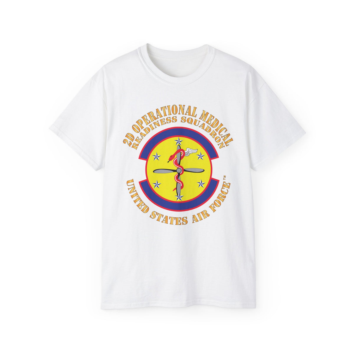 Unisex Ultra Cotton Tee - USAF - 2d Operational Medical Readiness Sq