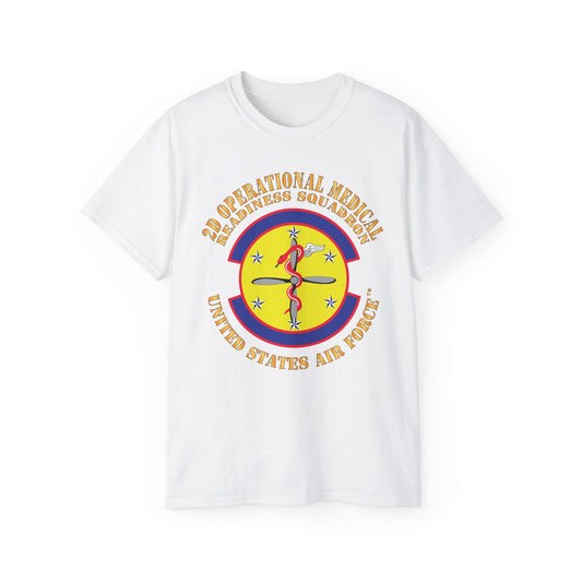 Unisex Ultra Cotton Tee - USAF - 2d Operational Medical Readiness Sq
