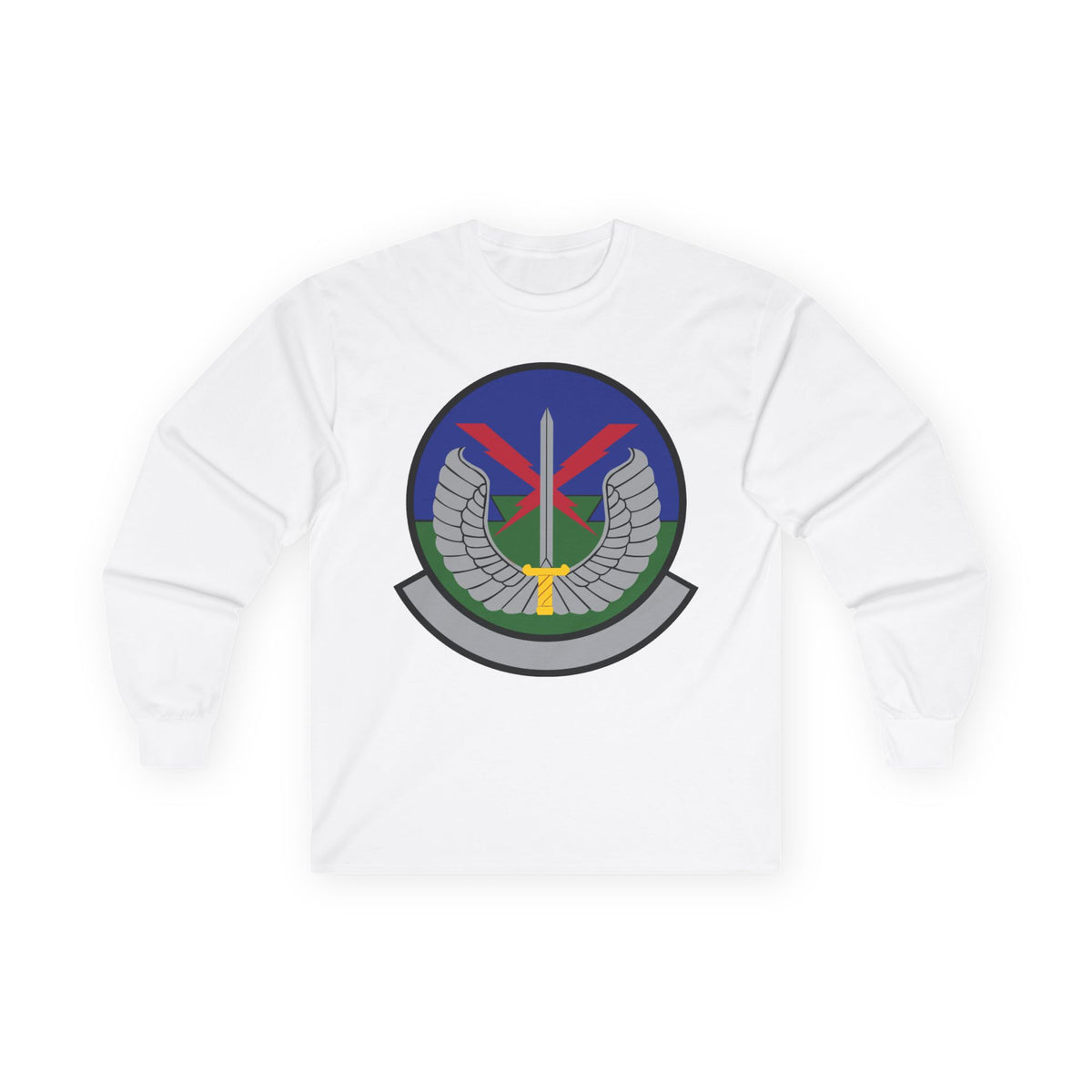Unisex Ultra Cotton Long Sleeve Tee - USAF - 5th Air Support Operations Sq wo txt X 300