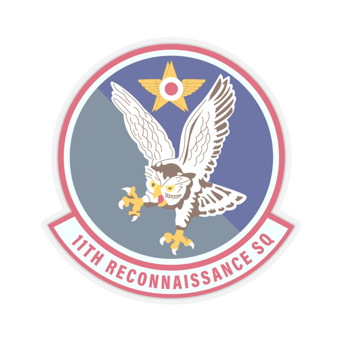 Kiss-Cut Stickers - USAF - 11th Attack Squadron wo txt