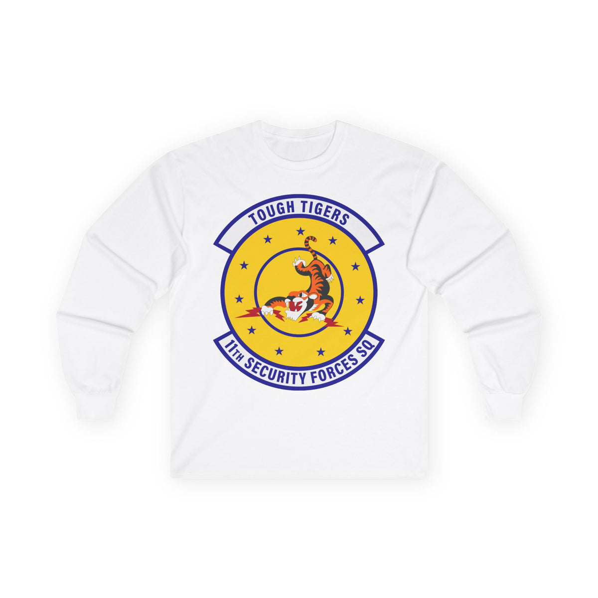 Unisex Ultra Cotton Long Sleeve Tee - USAF - 11th Security Forces Squadron wo txt