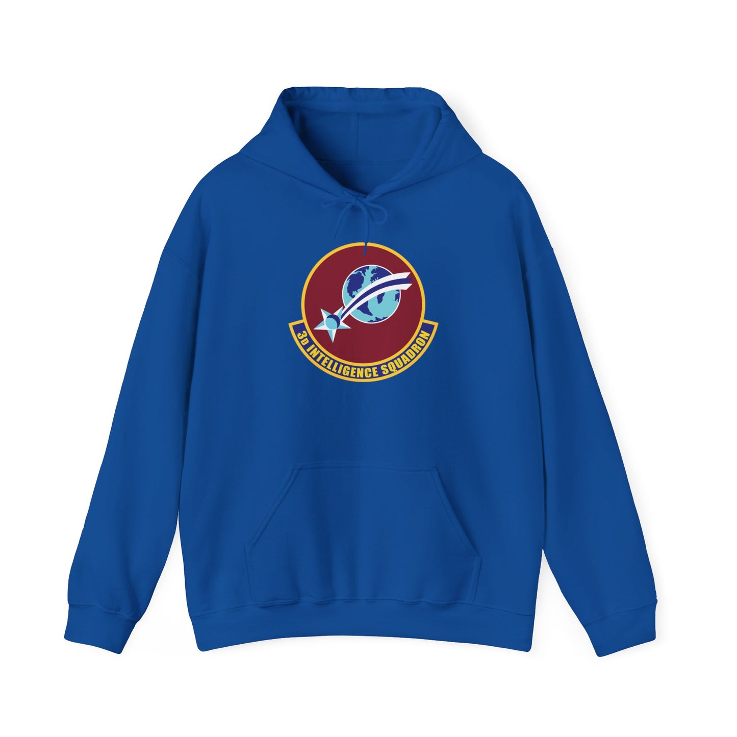 Unisex Heavy Blend Hooded Sweatshirt - USAF - 3rd Intelligence Squadron wo txt