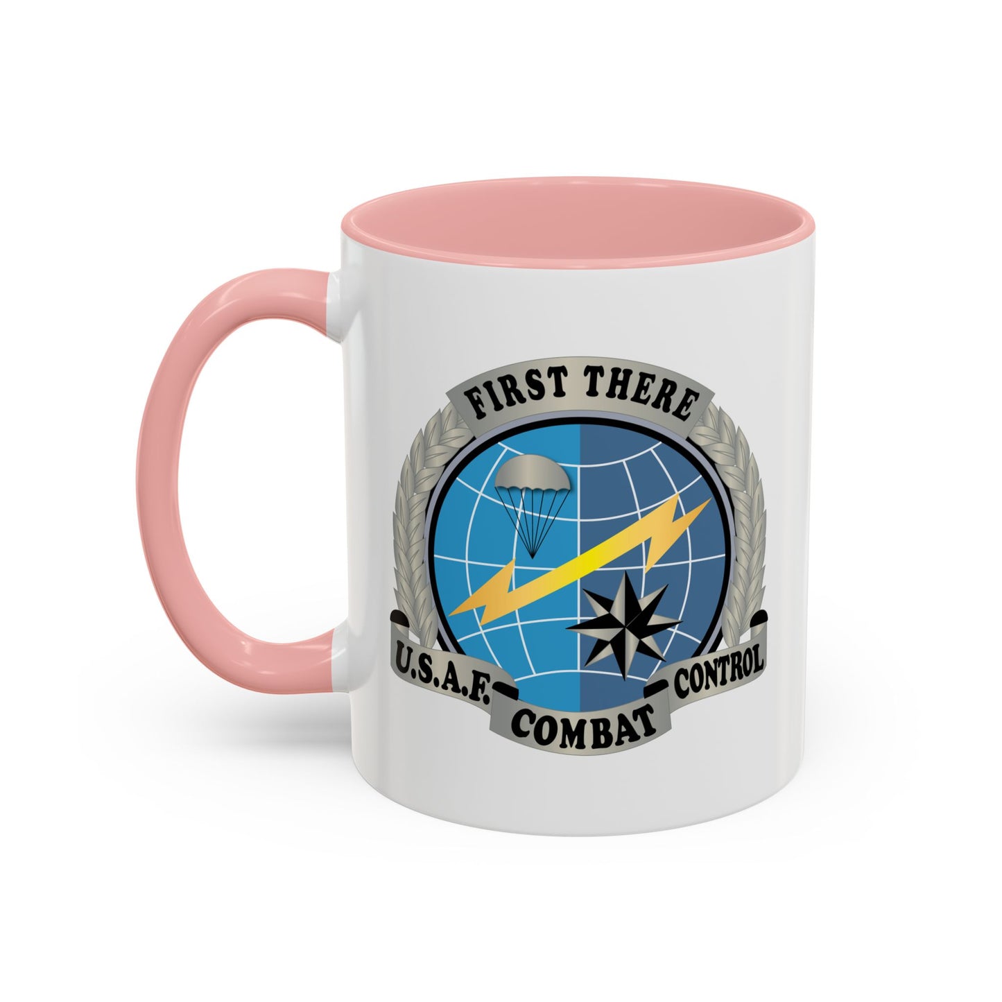 Accent Coffee Mug (11oz & 15oz) - USAF - Combat Controller Badge No Txt  X 300