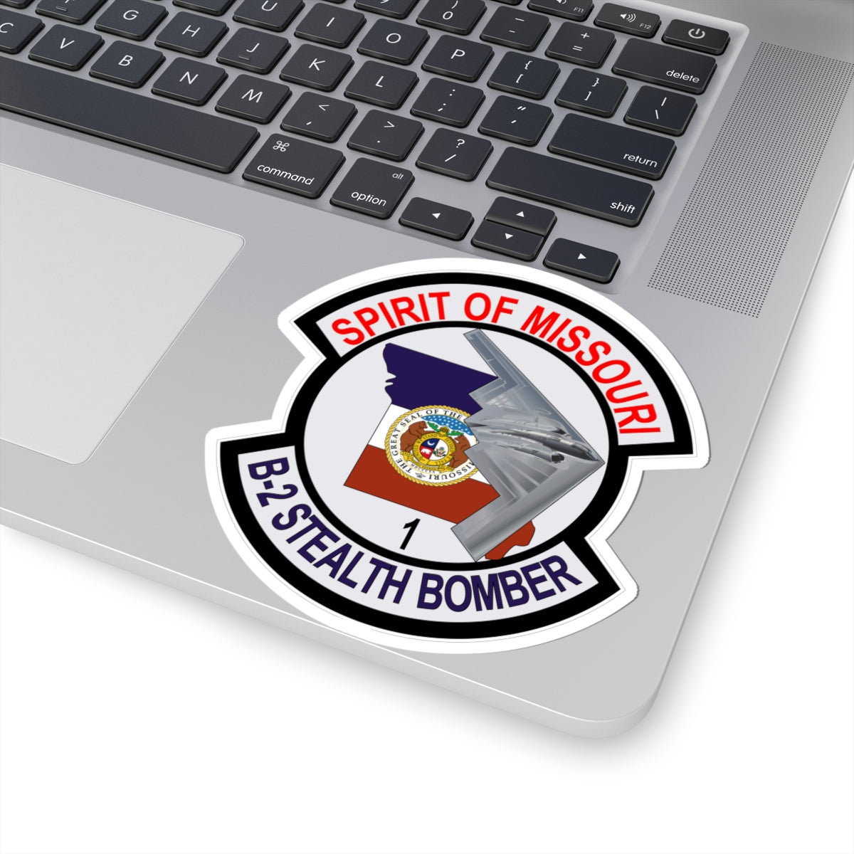 Kiss-Cut Stickers - USAF - B2 - Spirit of Missouri - Stealth Bomber wo Txt