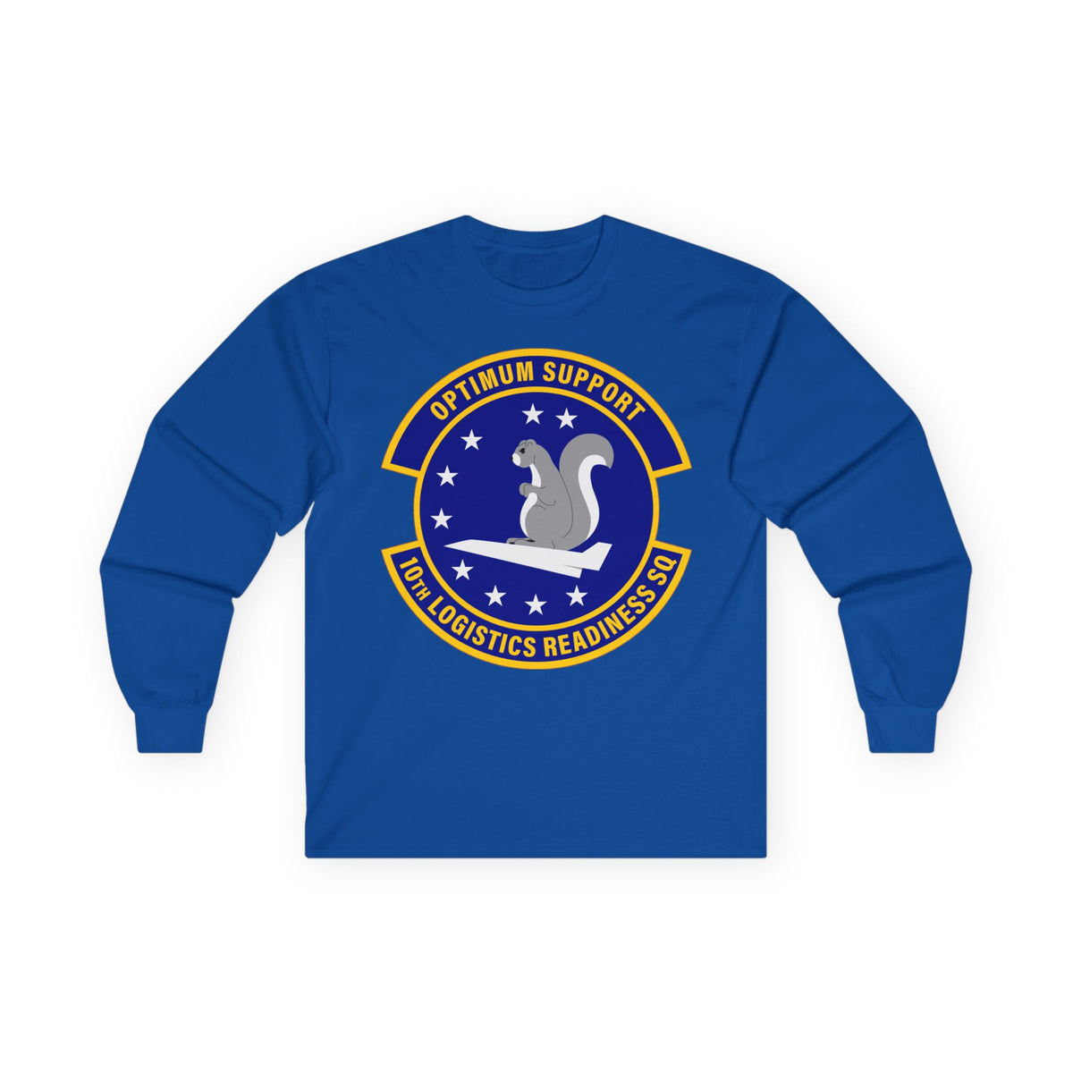 Unisex Ultra Cotton Long Sleeve Tee - USAF - 10th Logistics Readiness Squadron wo txt