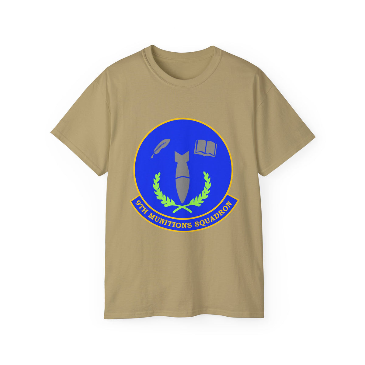 Unisex Ultra Cotton Tee - USAF - 9th Munitions Squadron wo txt X 300