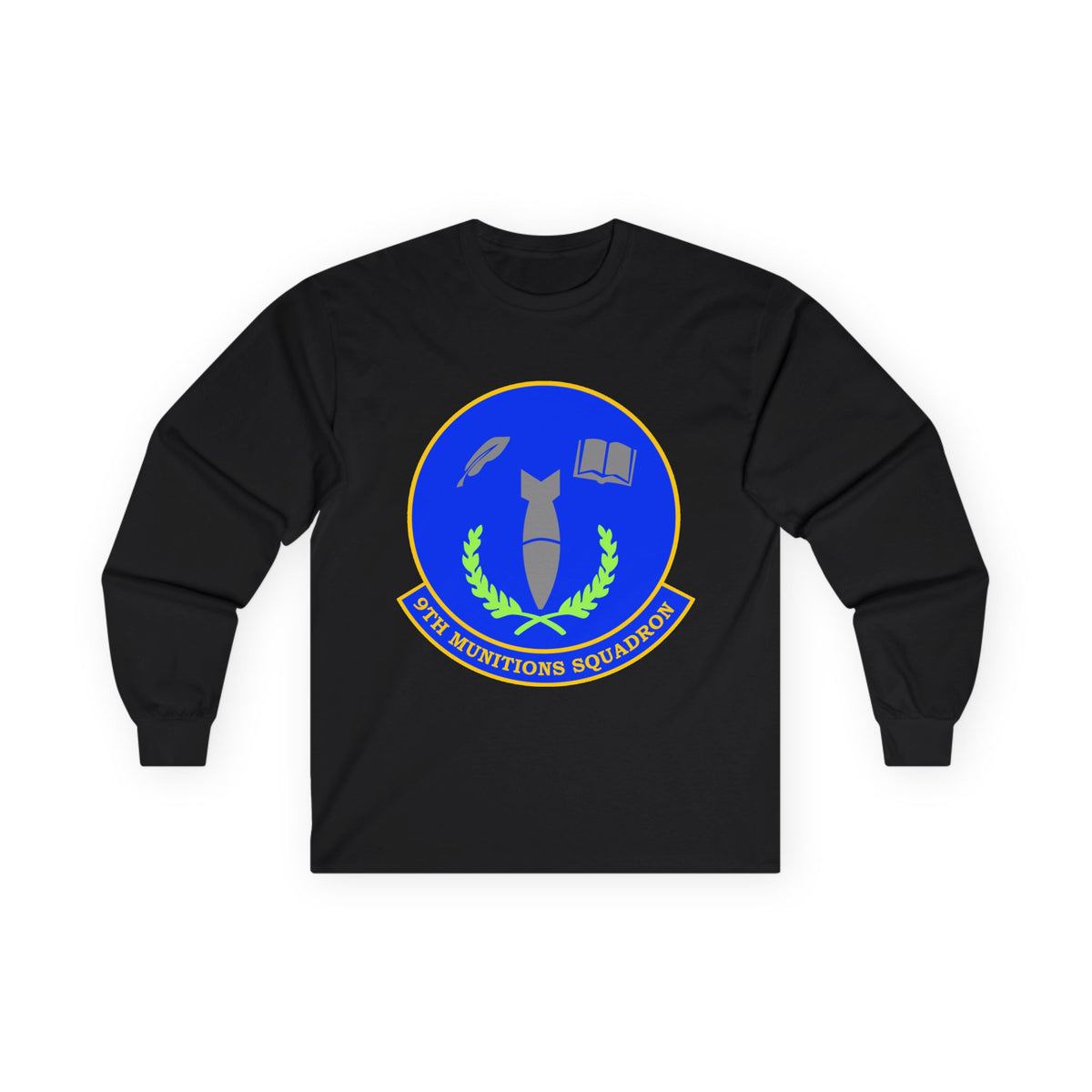 Unisex Ultra Cotton Long Sleeve Tee - USAF - 9th Munitions Squadron wo txt X 300