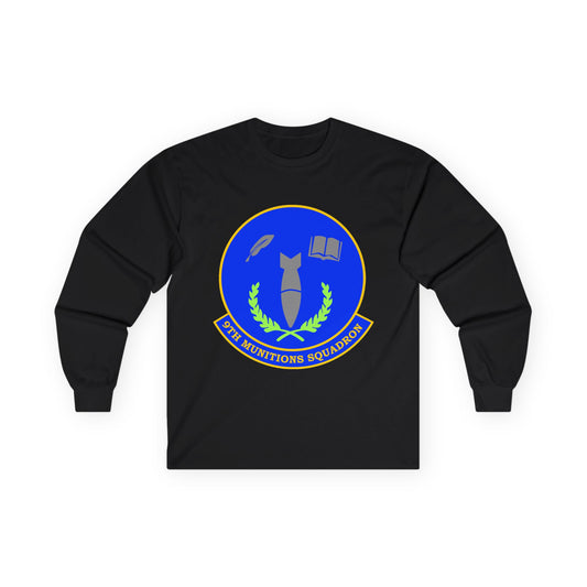 Unisex Ultra Cotton Long Sleeve Tee - USAF - 9th Munitions Squadron wo txt X 300