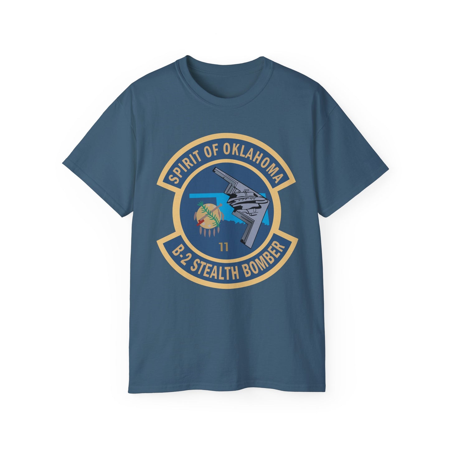 Unisex Ultra Cotton Tee - USAF - B2 - Spirit of Oklahoma - Stealth Bomber wo txt X 300