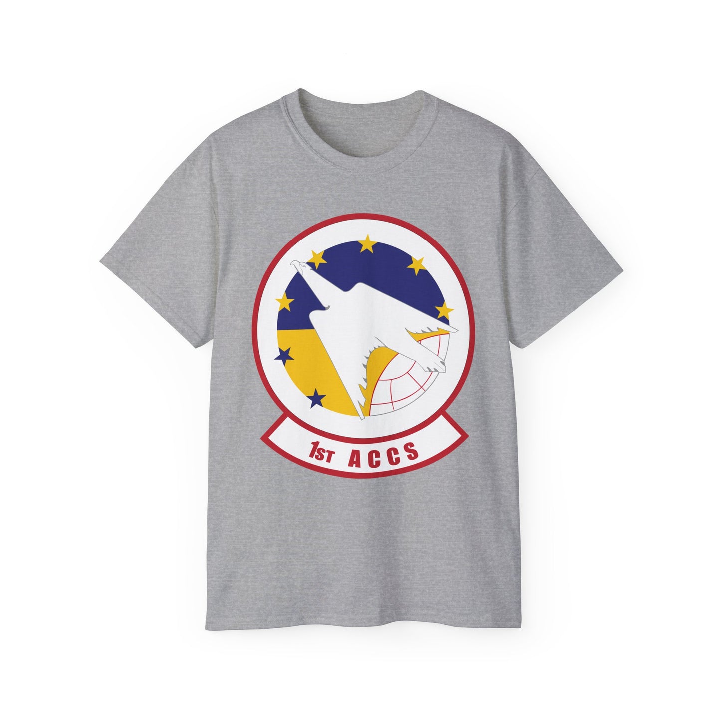 Unisex Ultra Cotton Tee - USAF - 1st Airborne Command Control Squadron (ACC) wo txt X 300