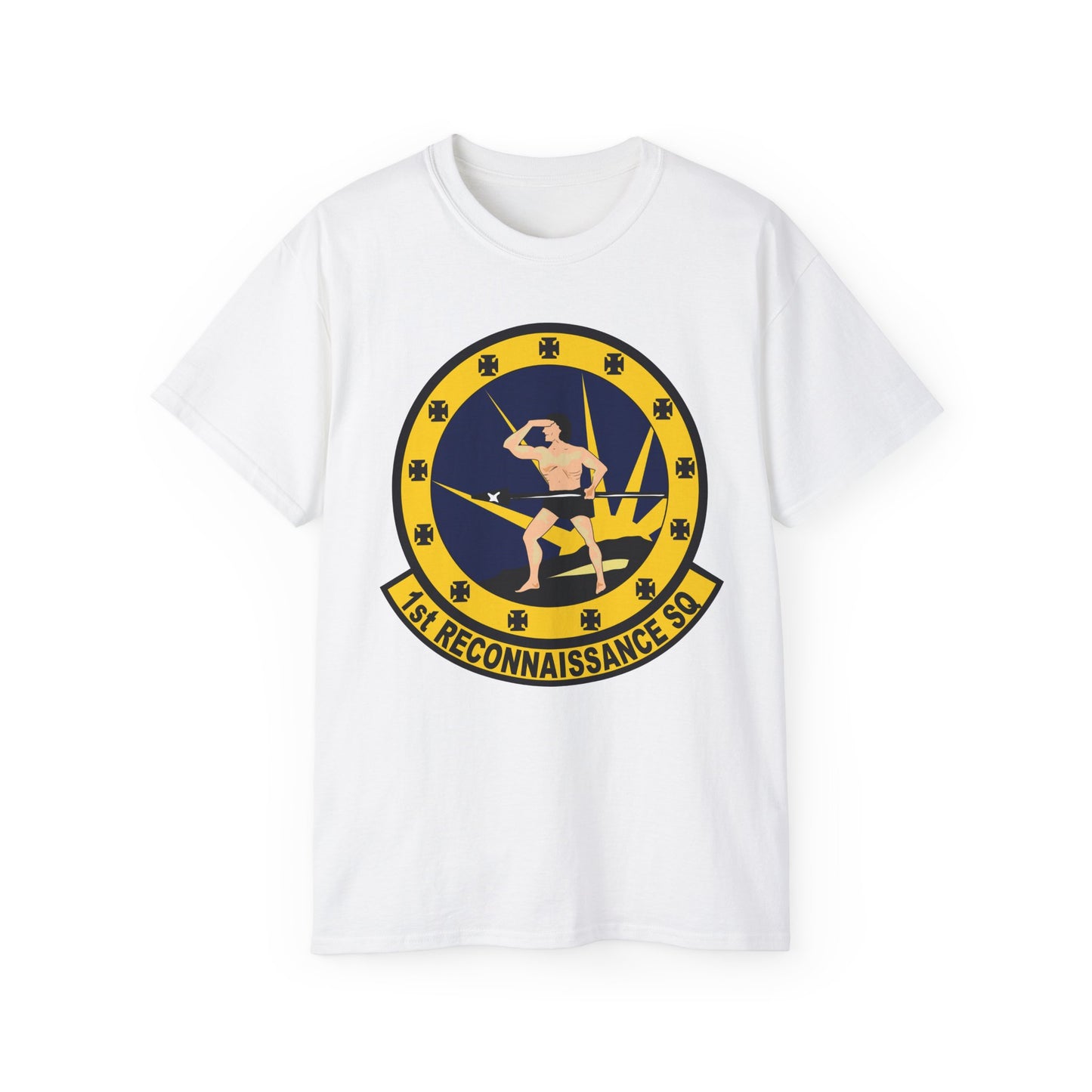 Unisex Ultra Cotton Tee - USAF - 1st Reconnaissance Squadron wo txt