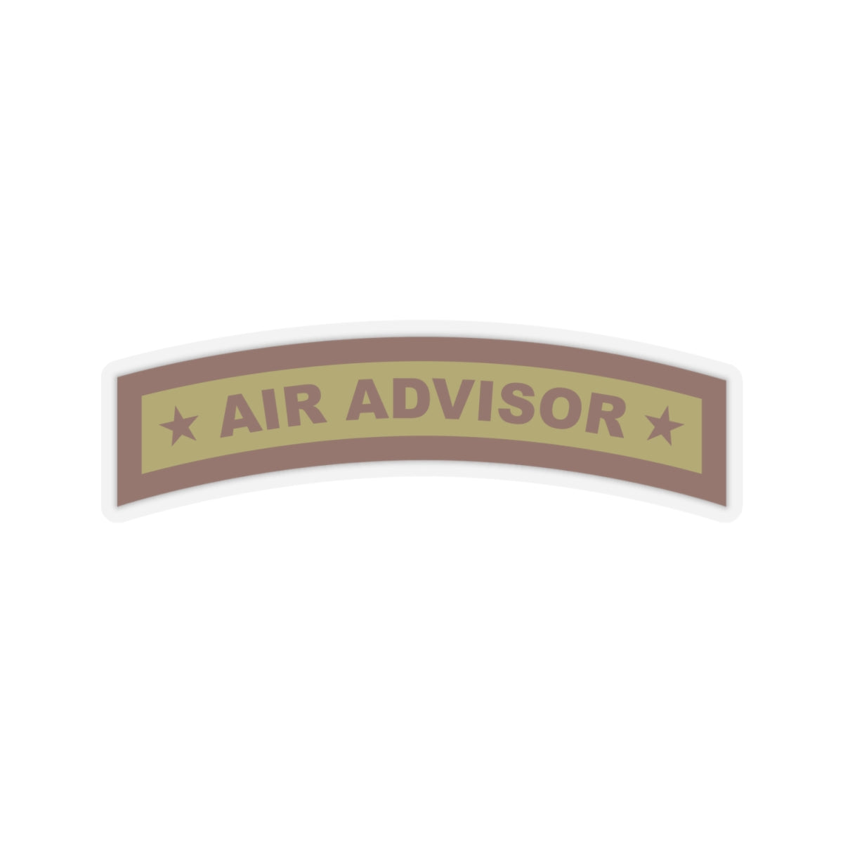 Kiss-Cut Stickers - USAF - Advanced Air Advisor Tab