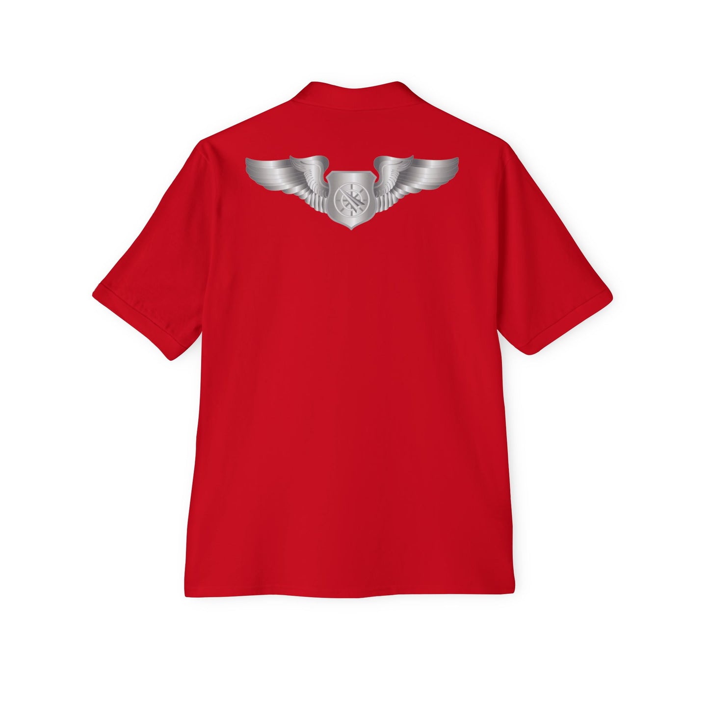 Men's Piqué Polo - USAF - Air Battle Manager - Basic Wings wo Txt
