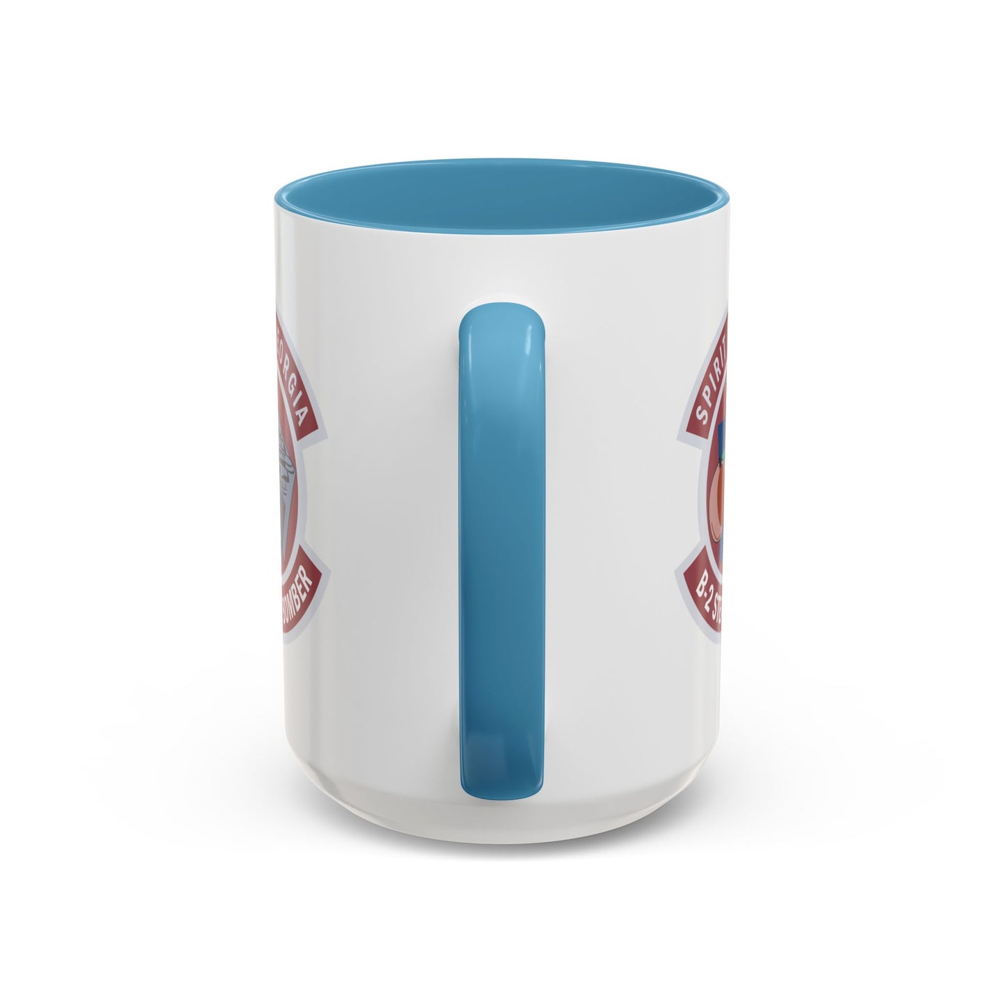 Accent Coffee Mug (11oz & 15oz) - USAF - B2 - Spirit of Georgia - Stealth Bomber wo txt X 300