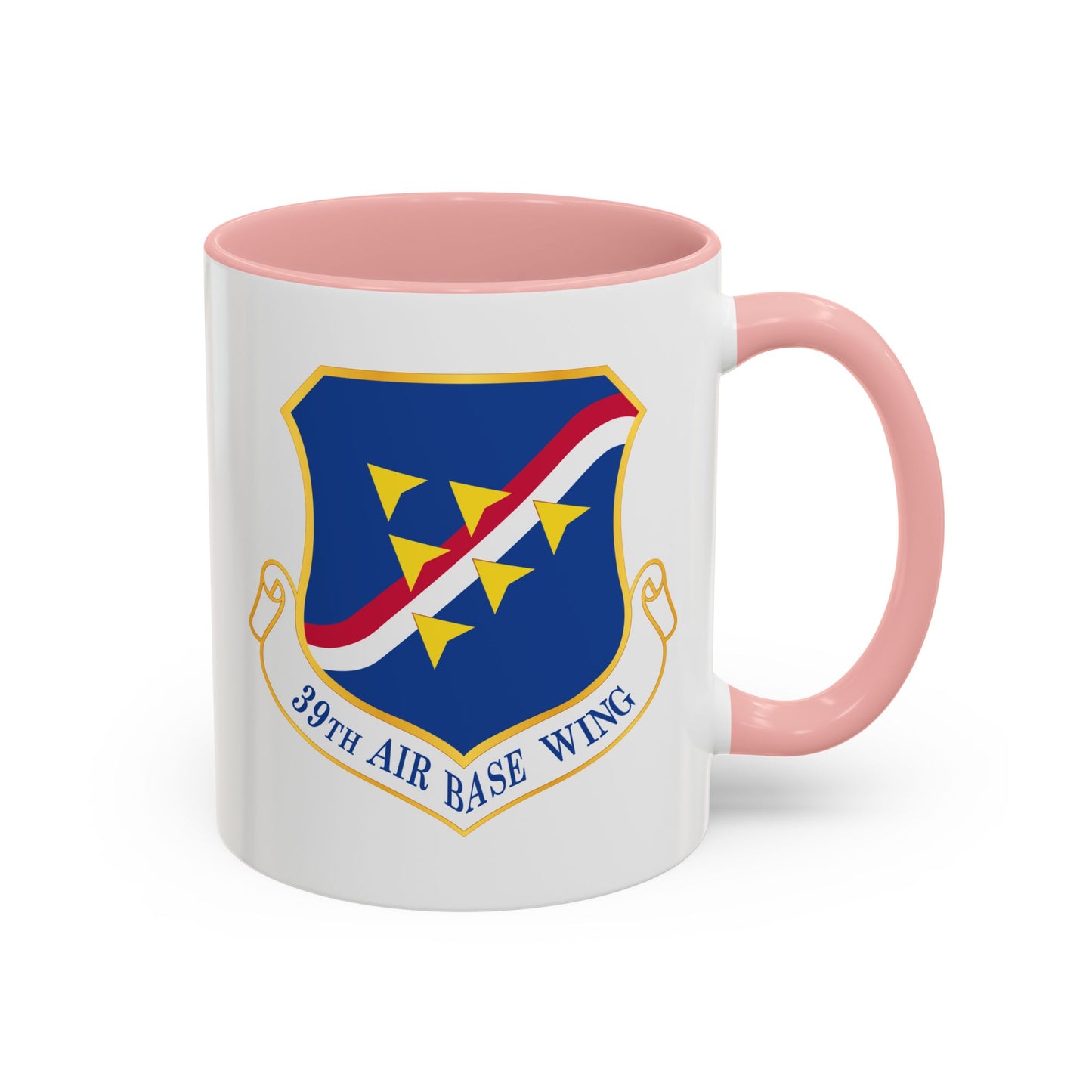 Accent Coffee Mug (11oz & 15oz) - USAF - 39th Airbase Wing wo Txt