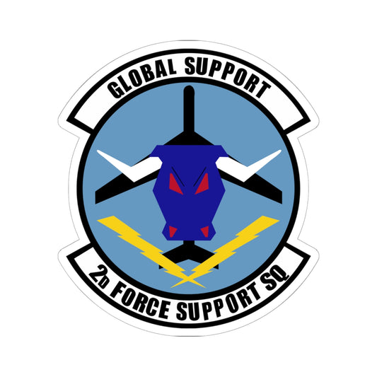 Kiss-Cut Stickers - USAF - 2d  Force Support Squadron wo txt