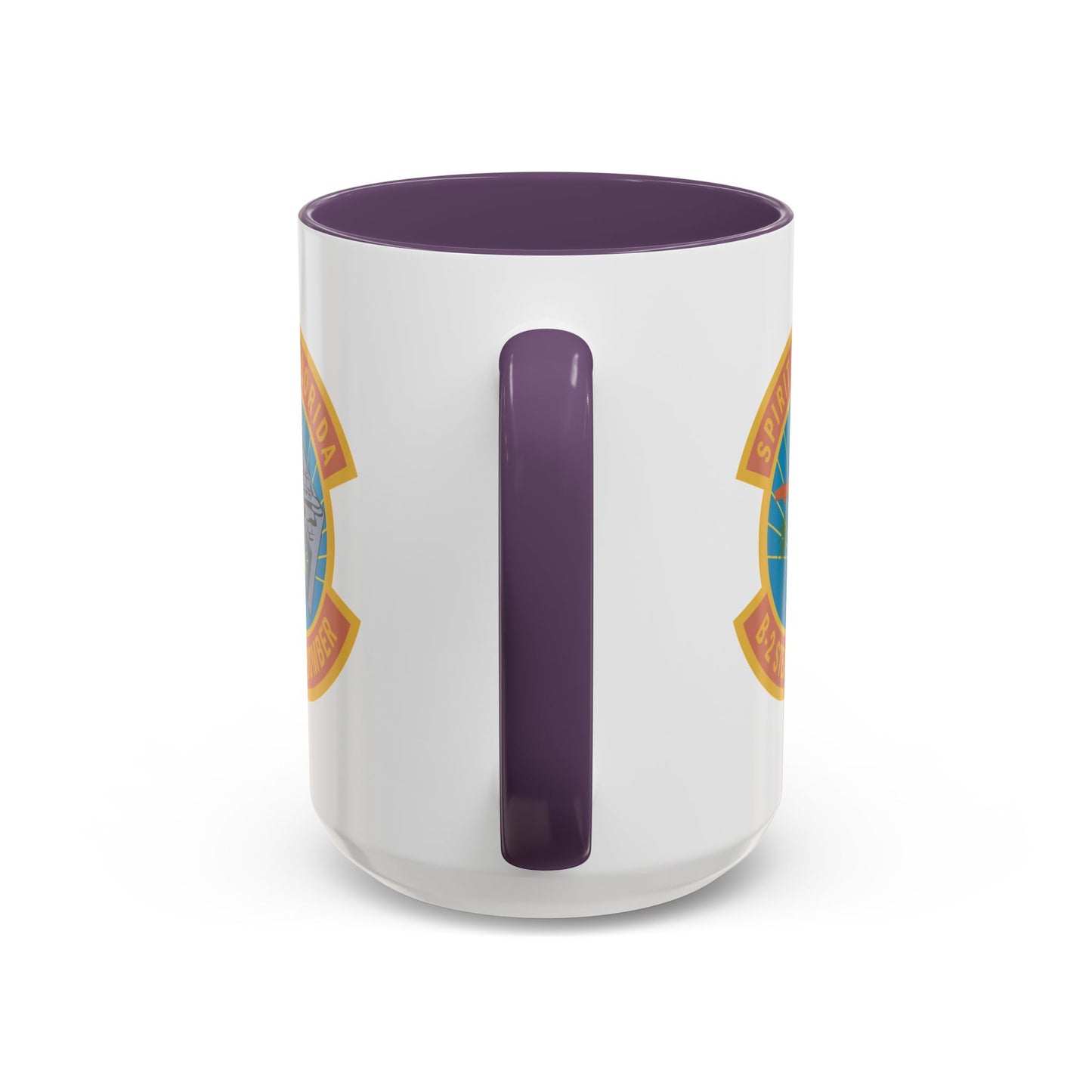 Accent Coffee Mug (11oz & 15oz) - USAF - B2 - Spirit of Florida - Stealth Bomber wo txt X 300