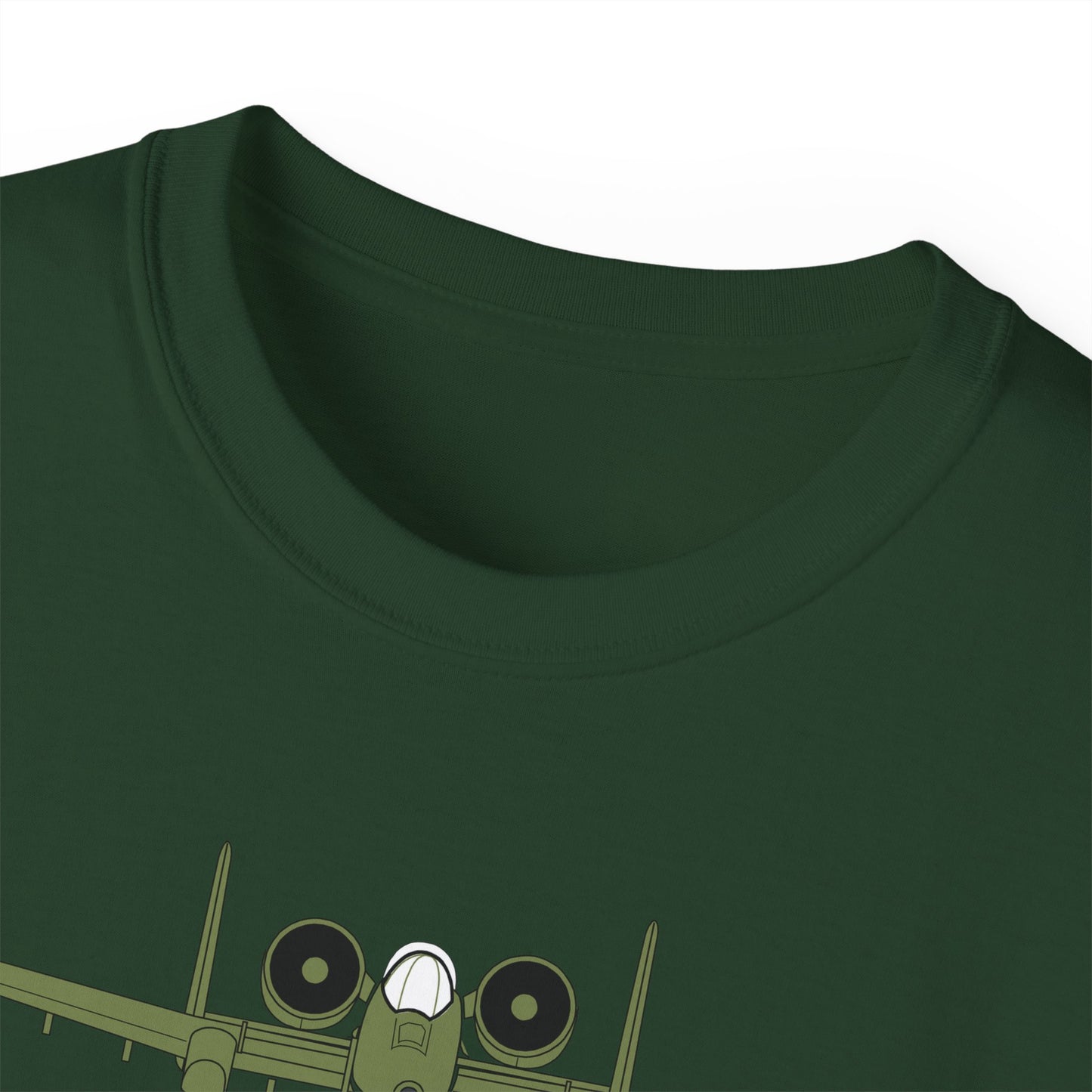 Unisex Ultra Cotton Tee - Aircraft - USAF - A-10 Thunderbolt II - Front X 300