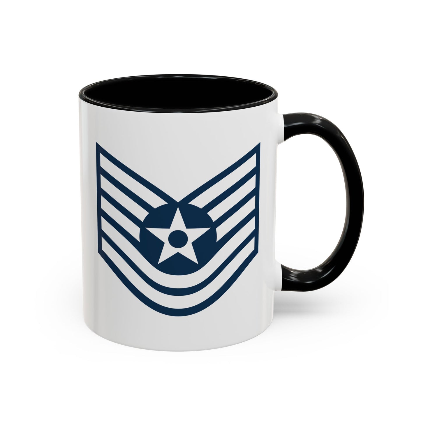 Accent Coffee Mug (11oz & 15oz) - USAF - Technical Sergeant (E6) - 2020