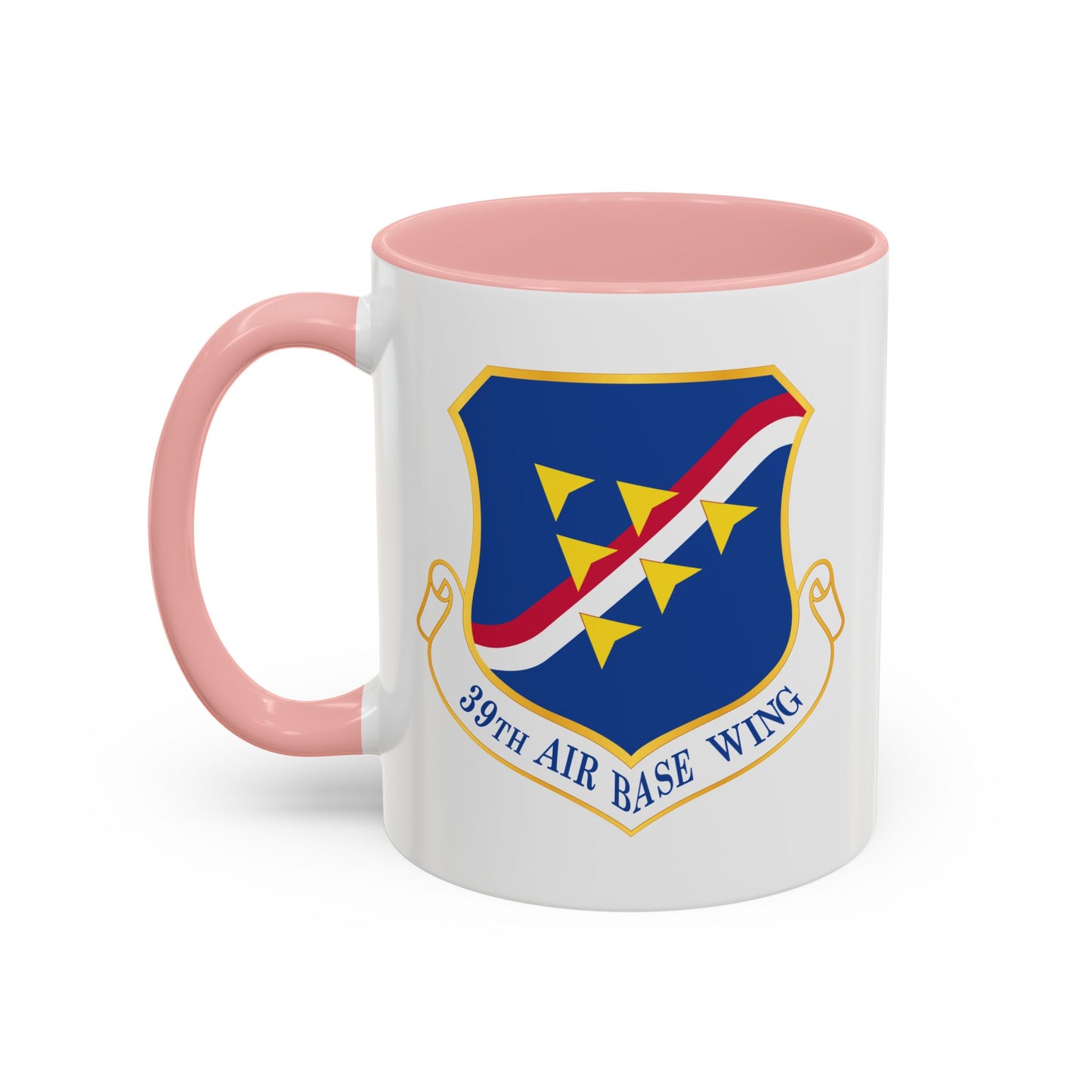 Accent Coffee Mug (11oz & 15oz) - USAF - 39th Airbase Wing wo Txt